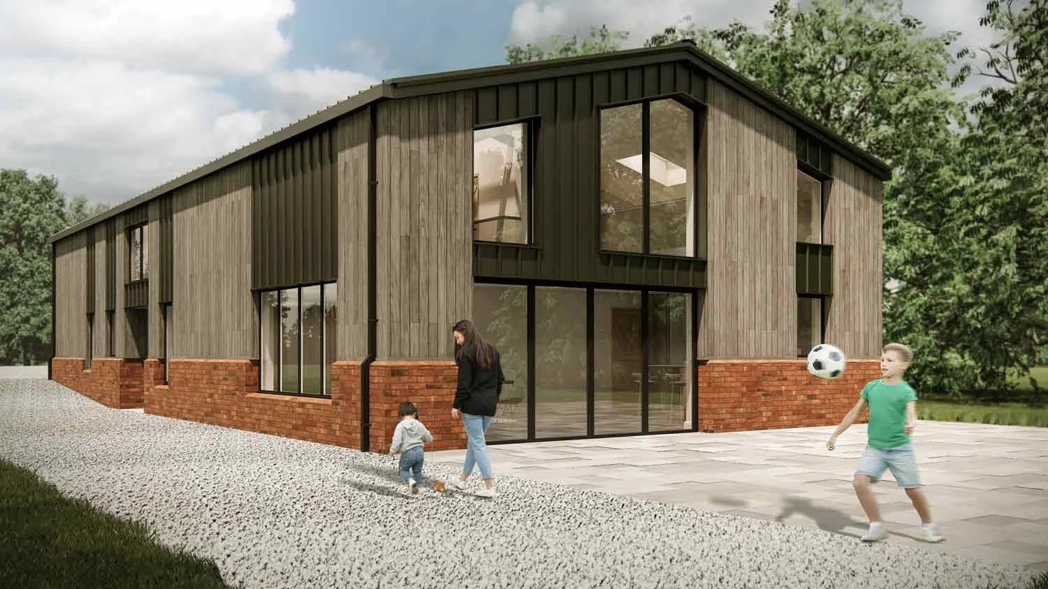 Solihull barn conversion ideas by McTernan Design.