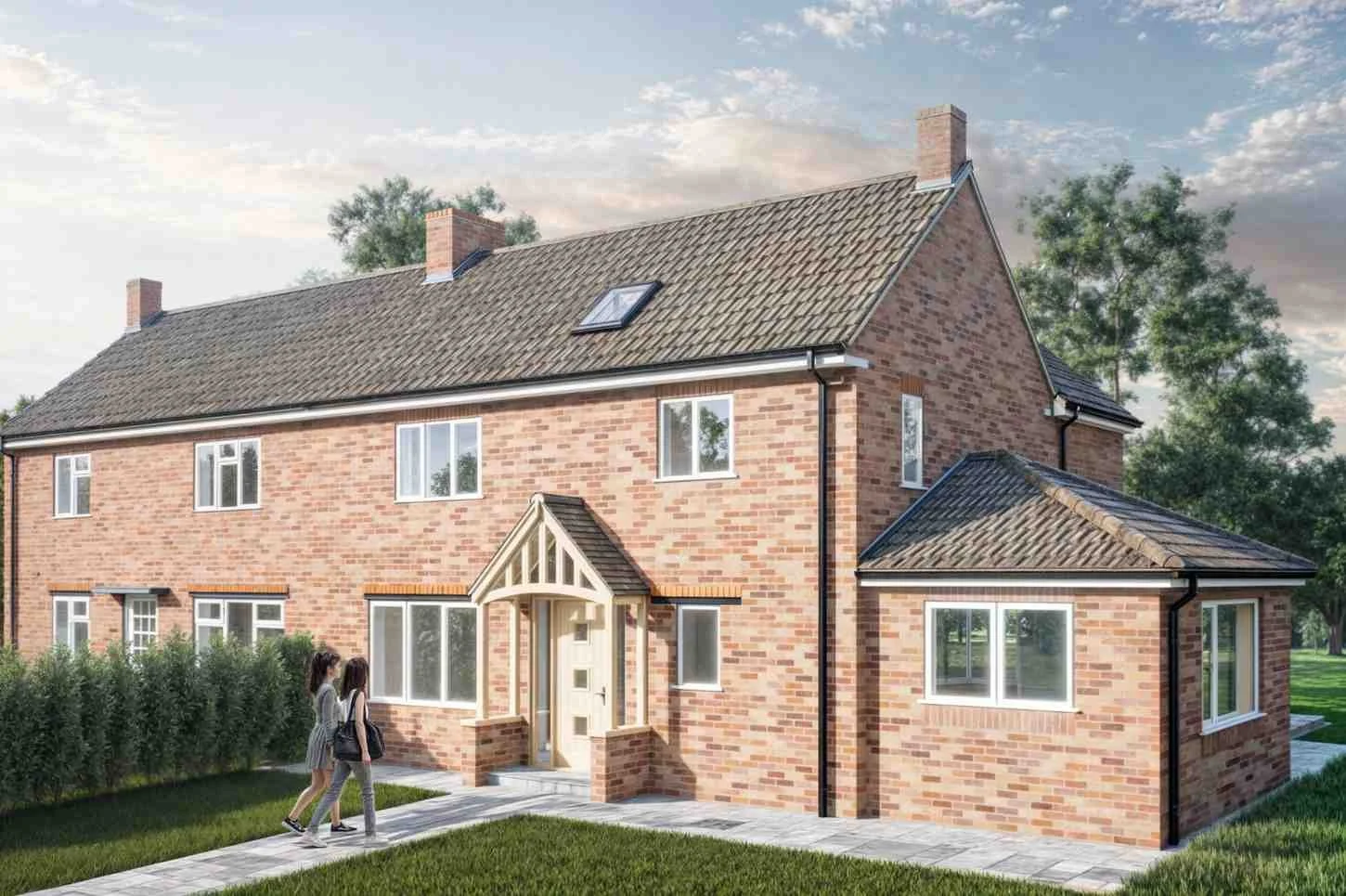 Solihull single-storey side extension planning drawings by McTernan Design.