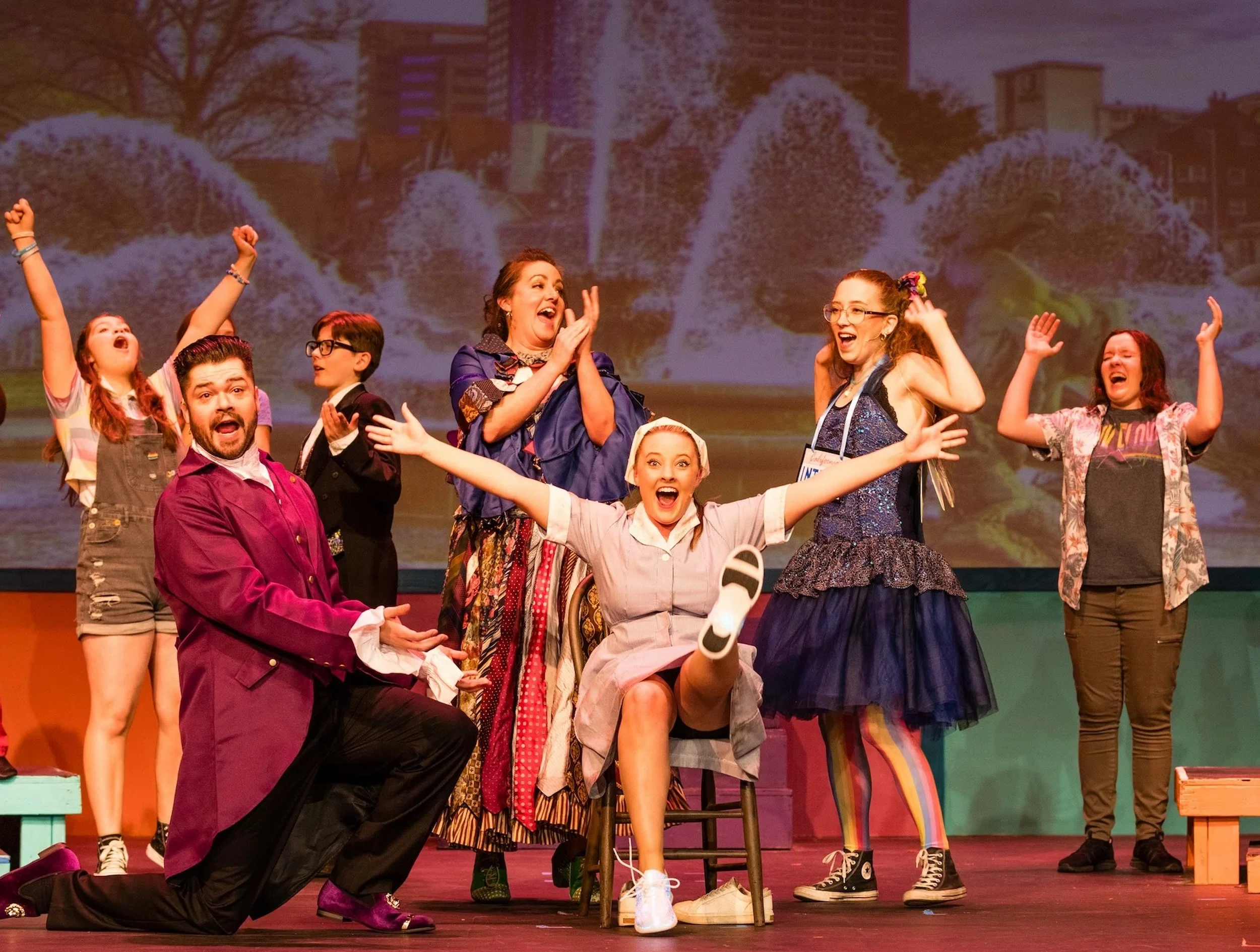 Cinderella pantomime script performance photo