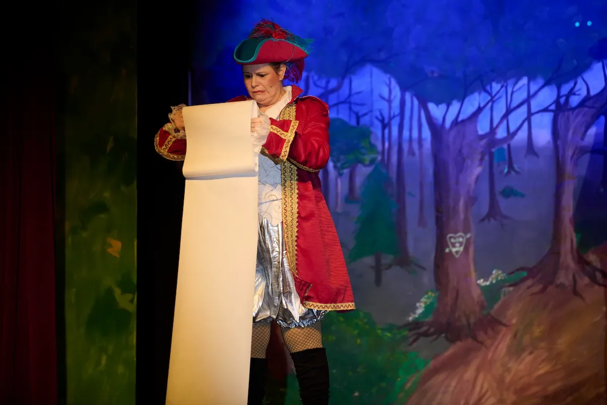 Cinderella pantomime script production photo