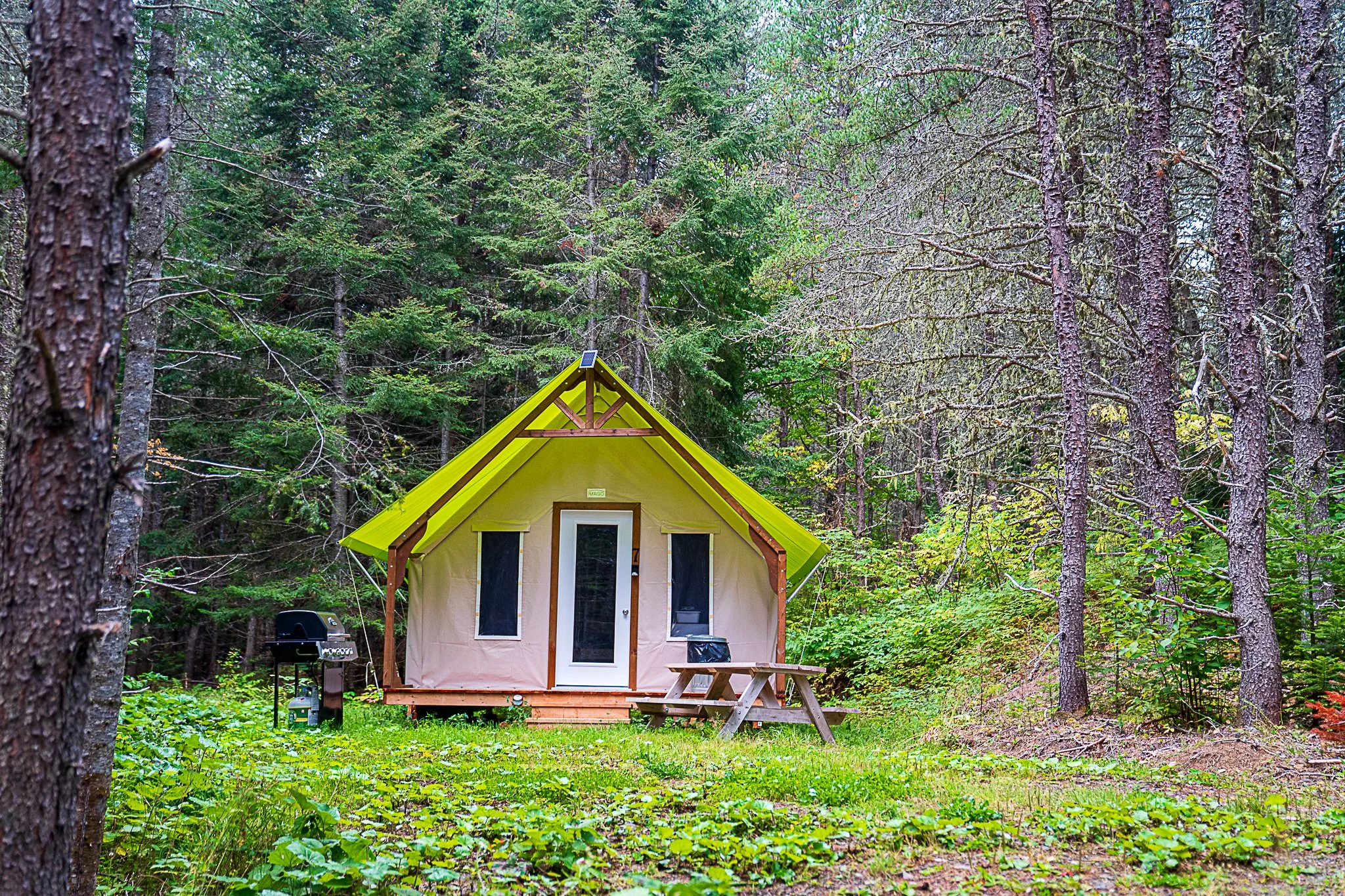 Prêt-à-camper: Duchénier (Bas-Saint-Laurent)