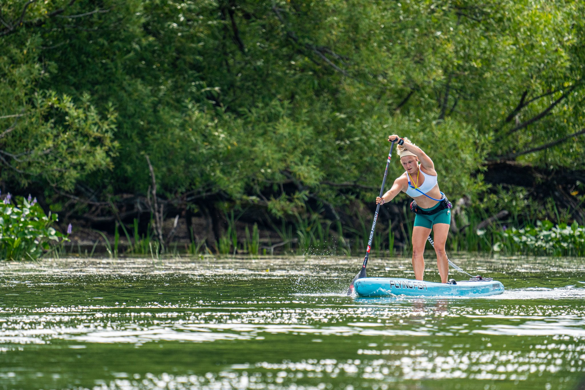 SUP sur la rivière Châteauguay