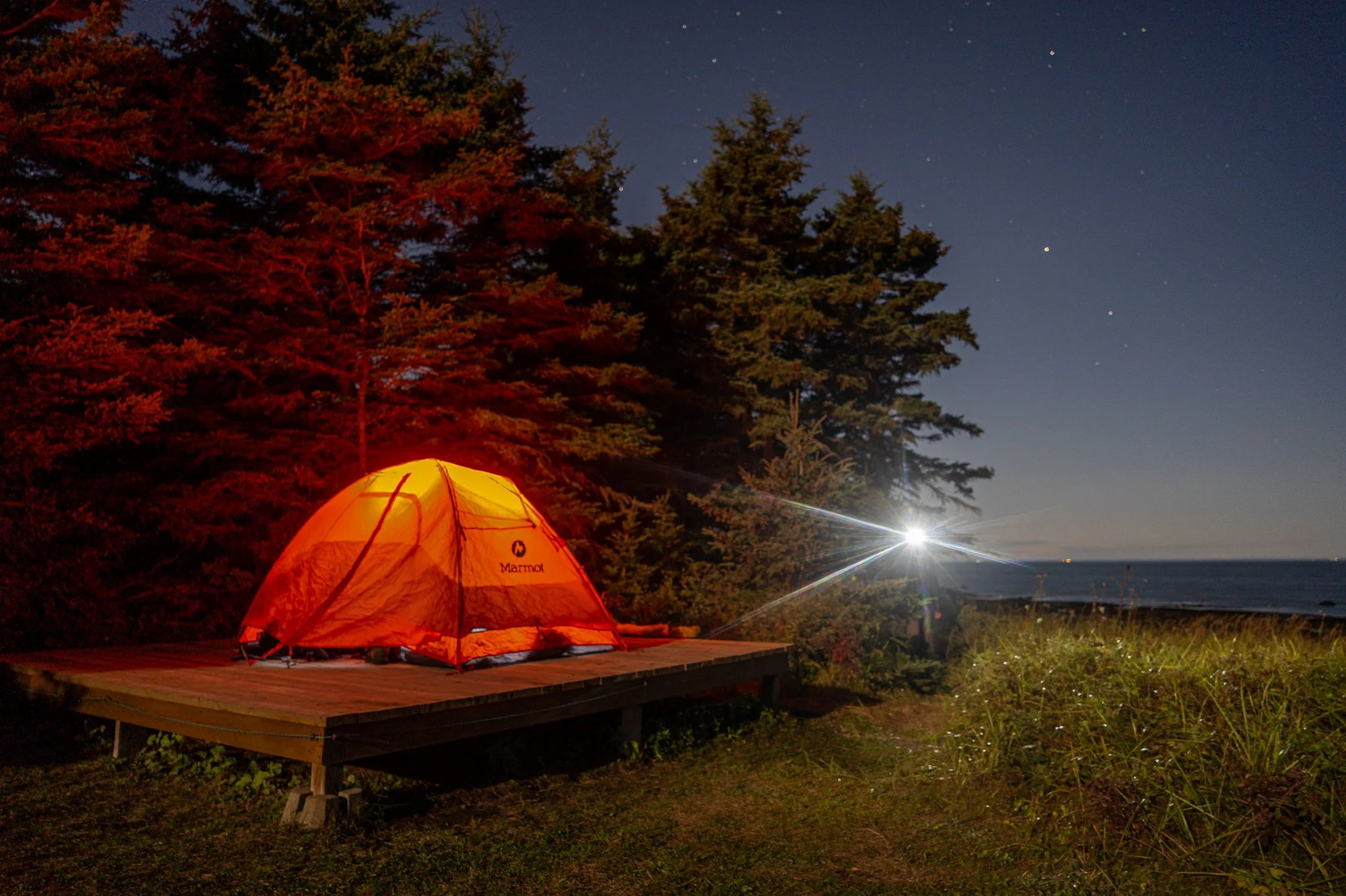 Camping île Saint-Barnabé (Rimouski)