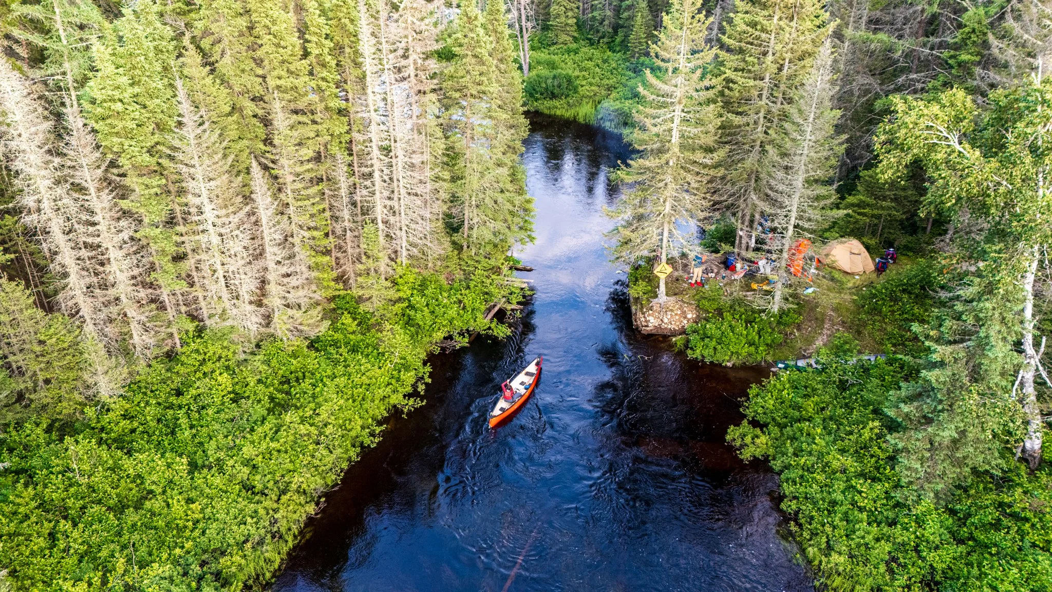 Camping réserve faunique La Vérendrye
