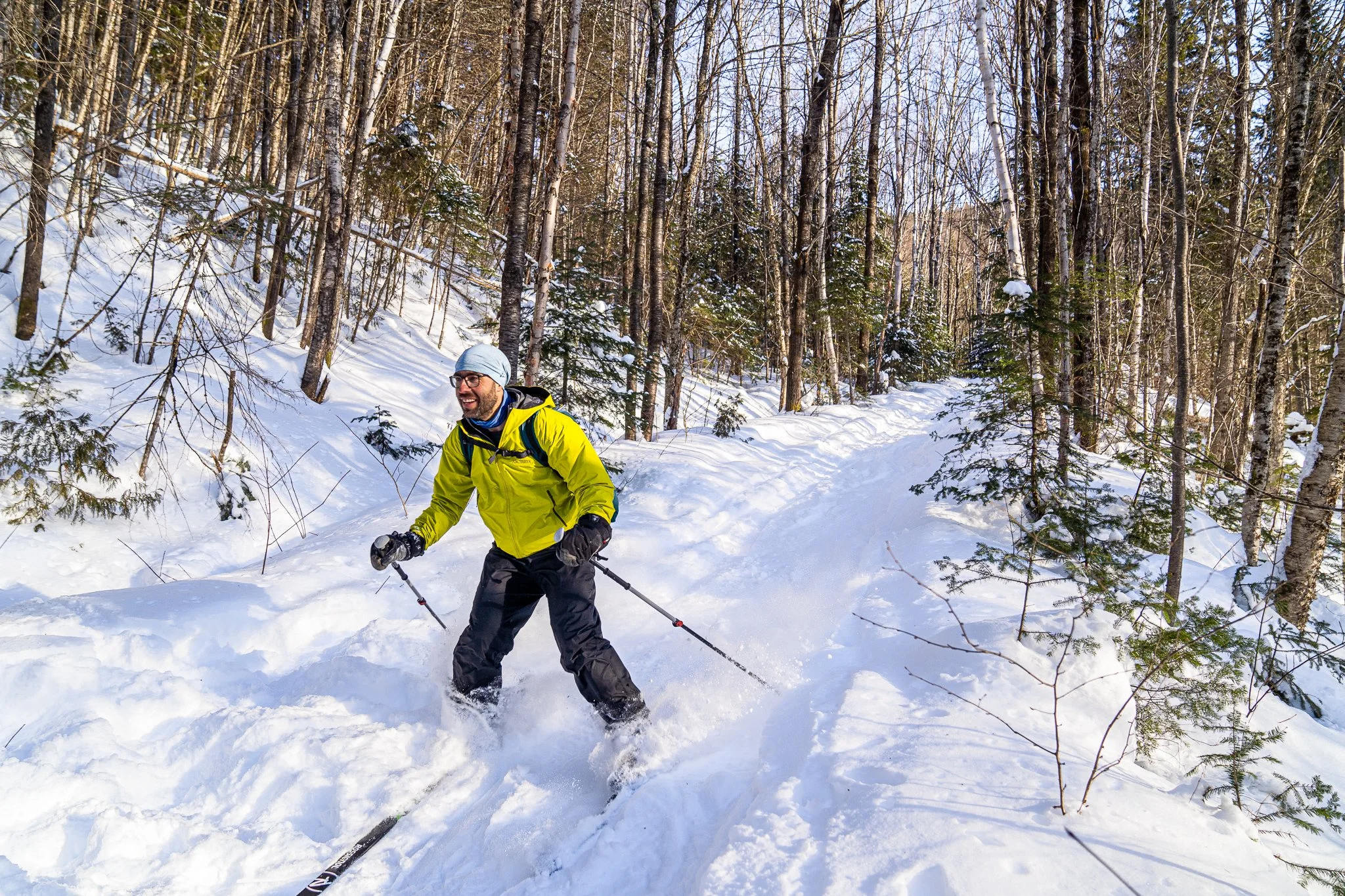 Ski nordique parc national de la Jacques-Cartier