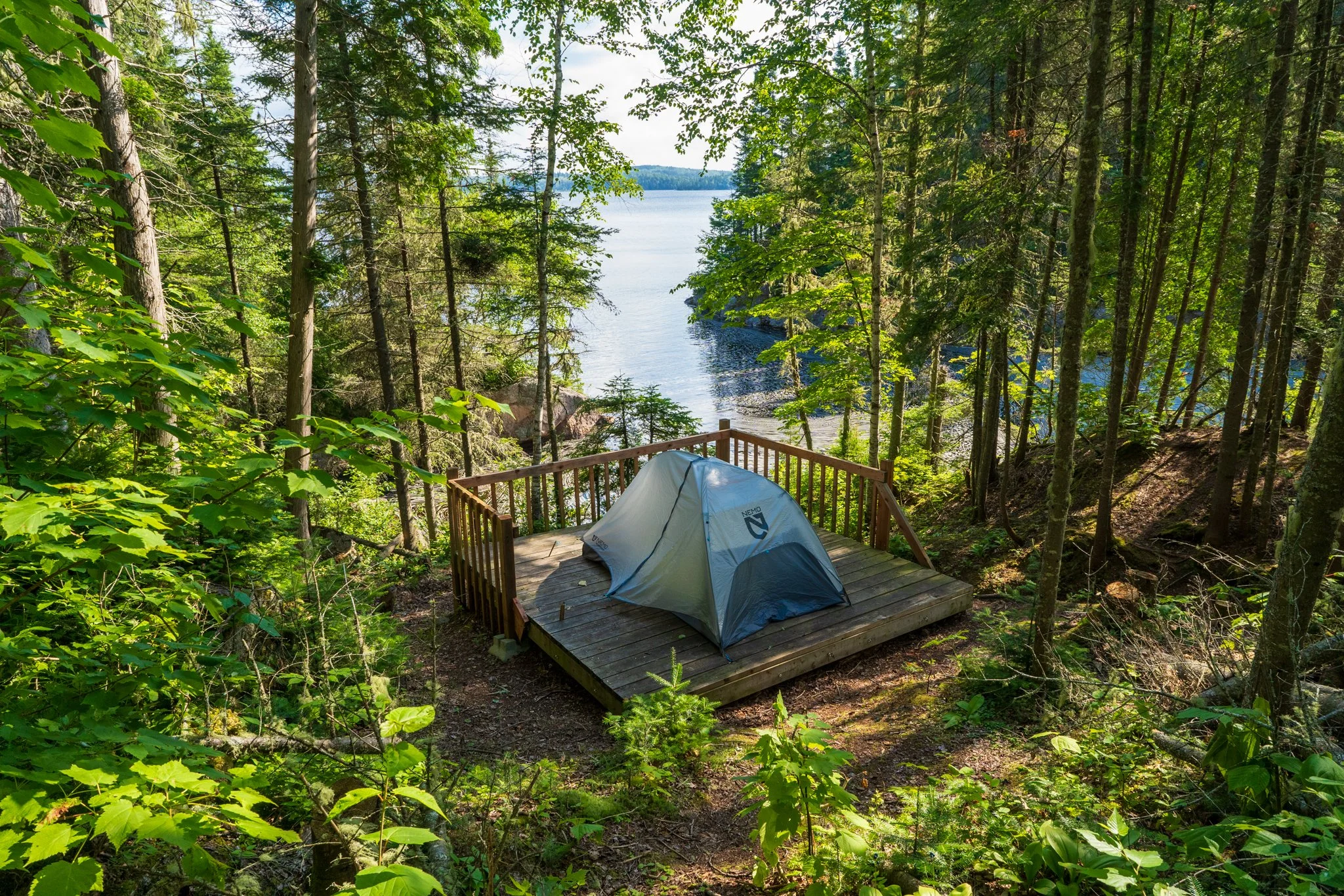 Camping Sentiers du lac Kénogami