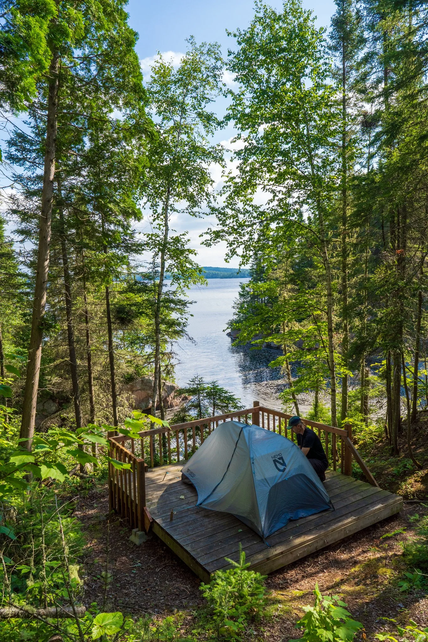 Camping Sentiers du lac Kénogami