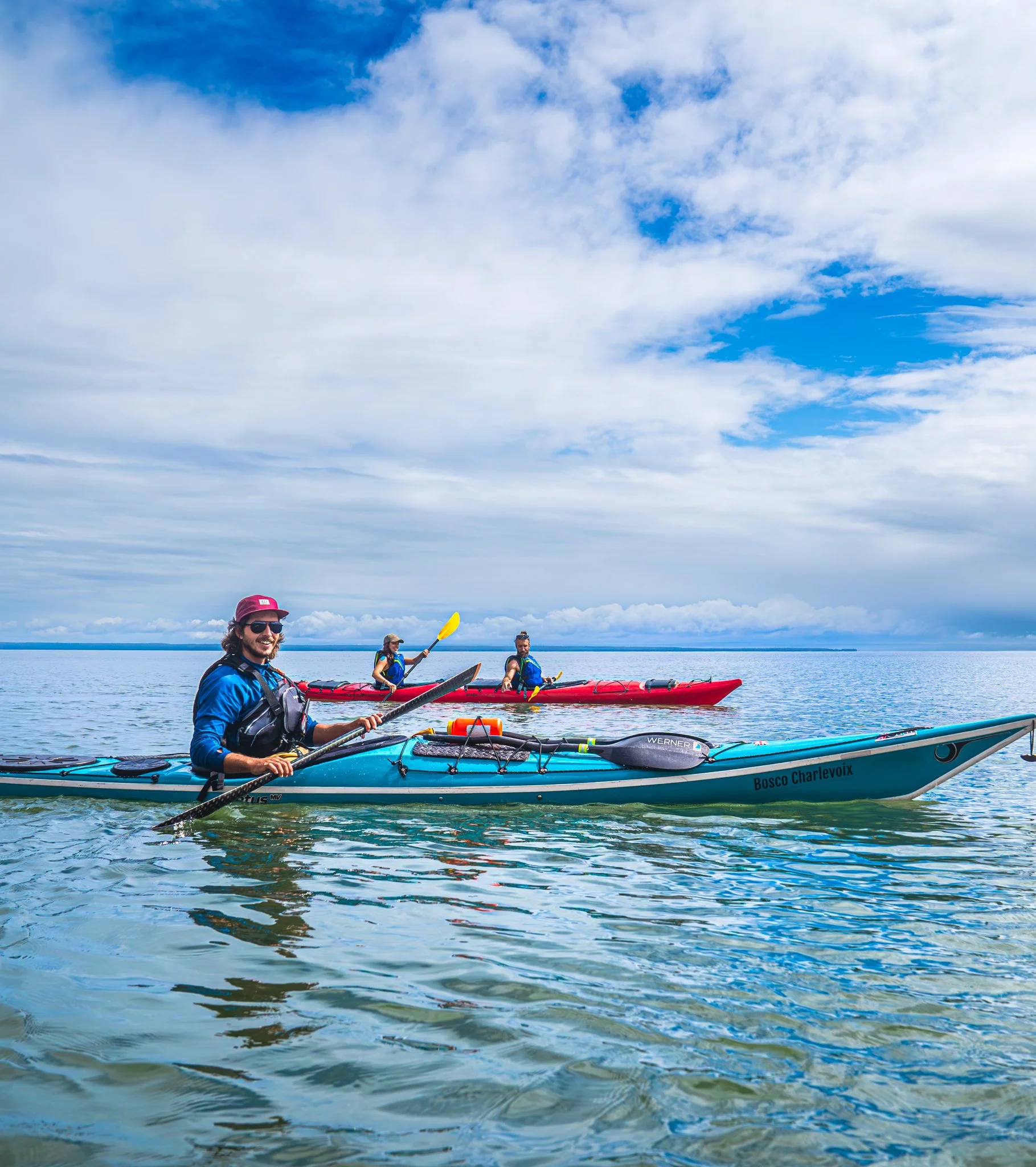 Kayak de mer avec Bosco Charlevoix