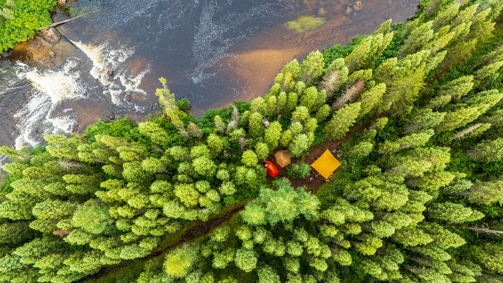 Camping réserve faunique La Vérendrye