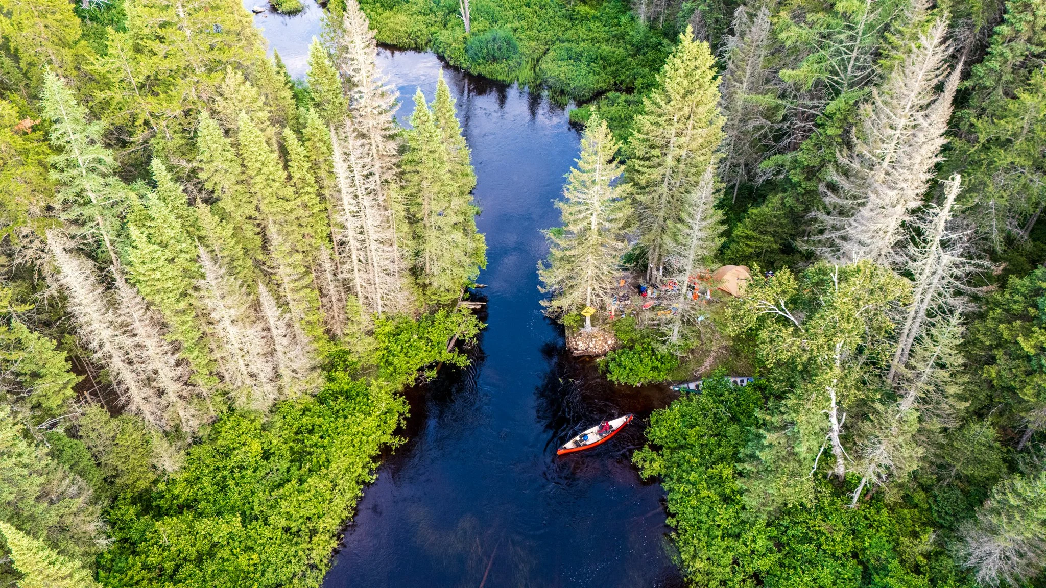 Camping réserve faunique La Vérendrye