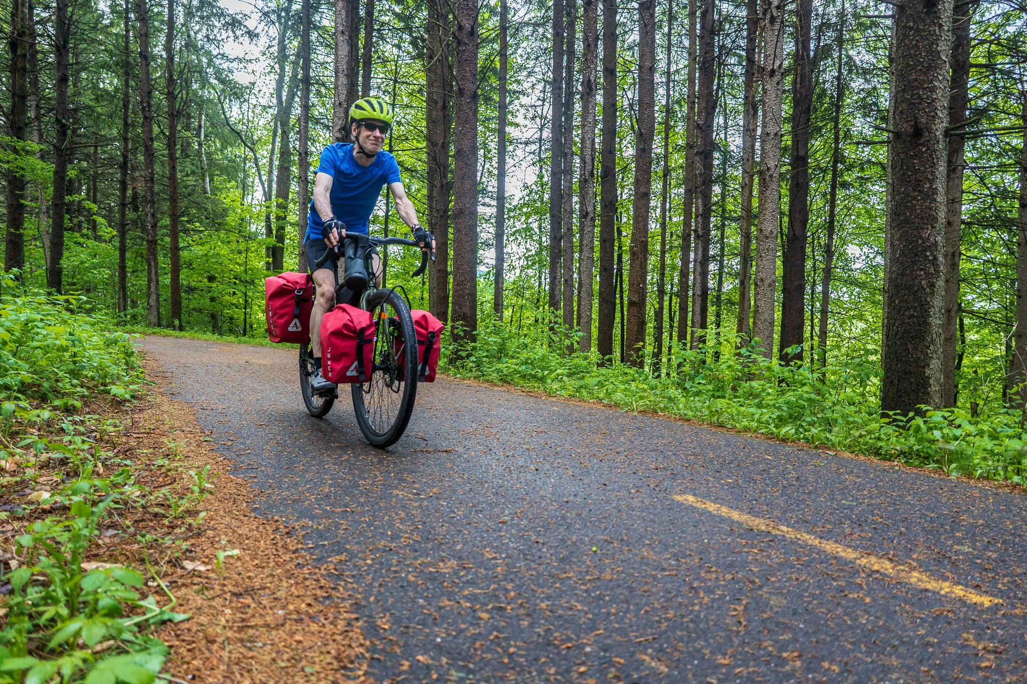Vélo à Bromont