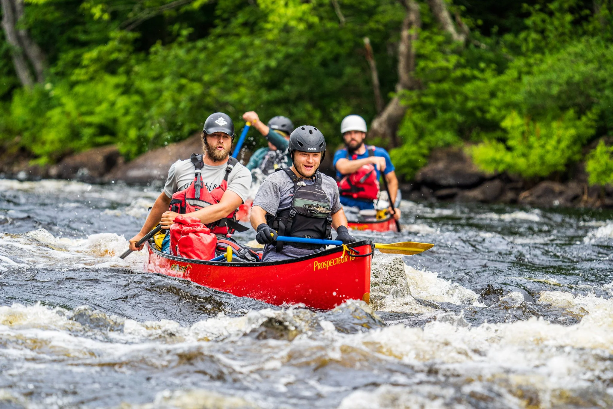Canot-camping sur la rivière Dumoine