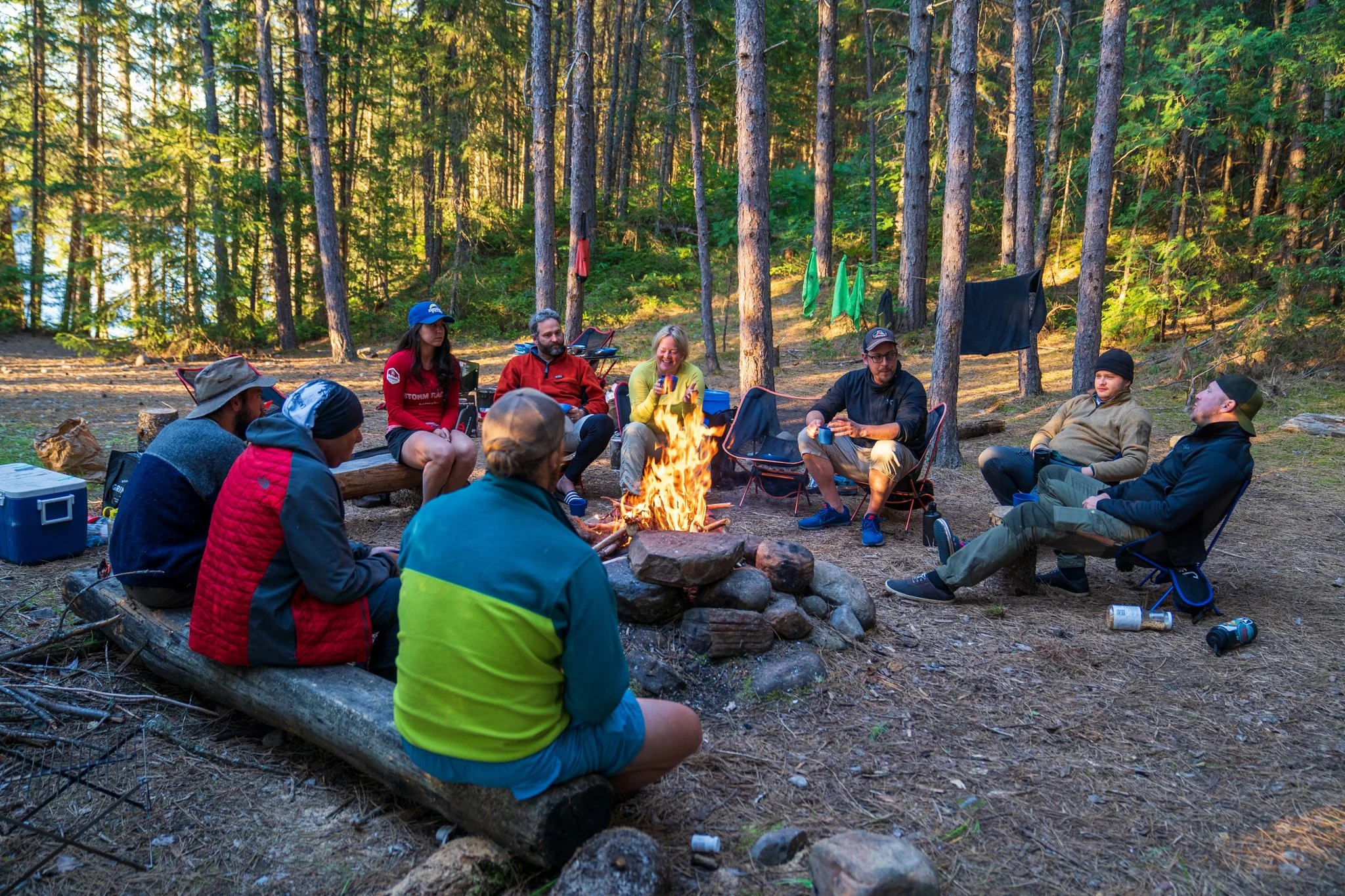 Camping de groupe rivière Dumoine