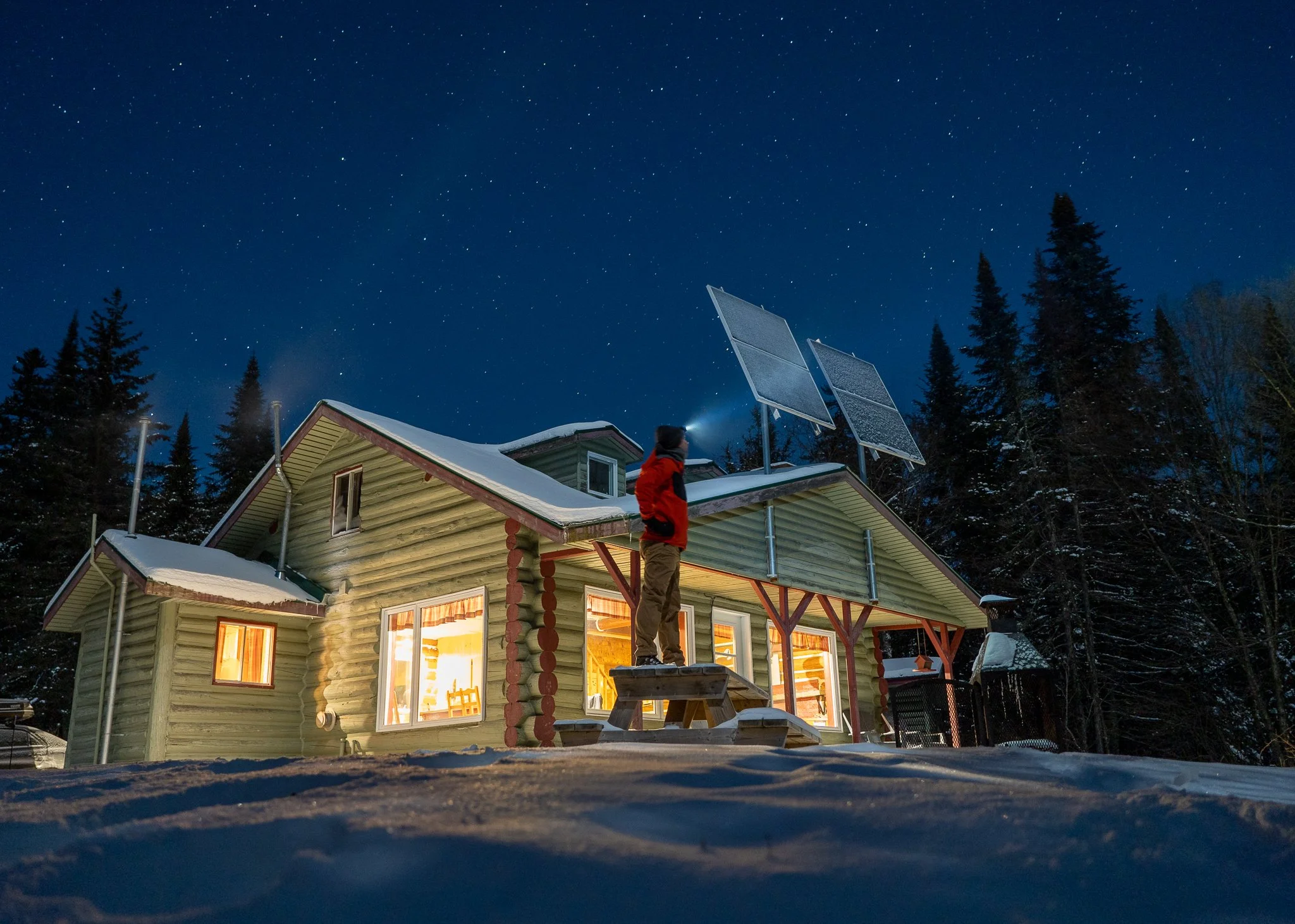 Chalet réserve faunique Portneuf