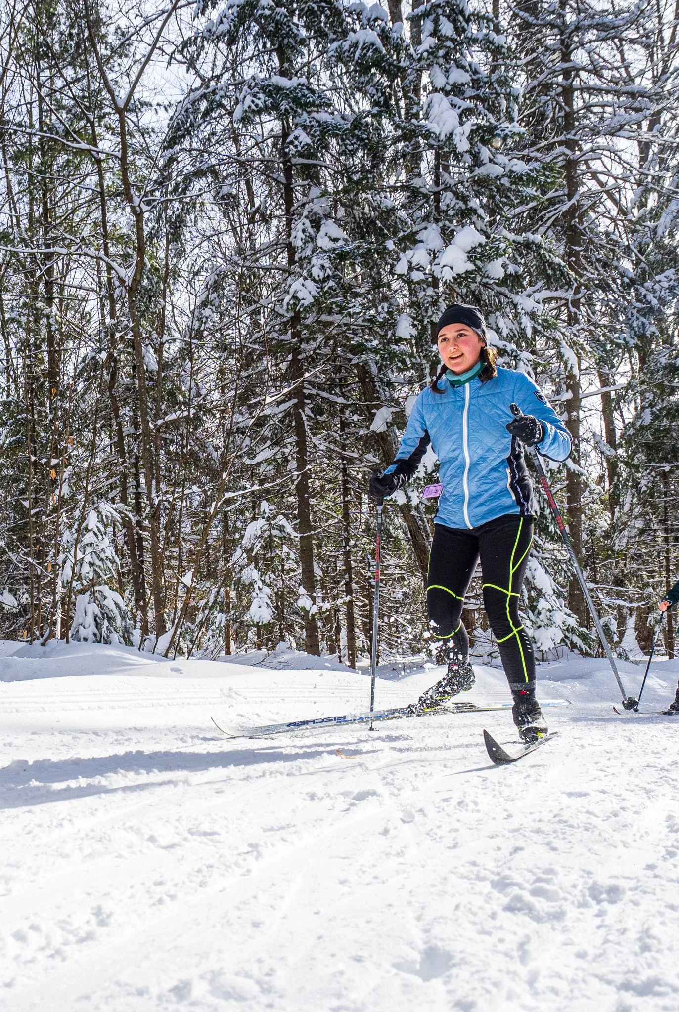 Ski de fond au Gai Luron, Laurentides