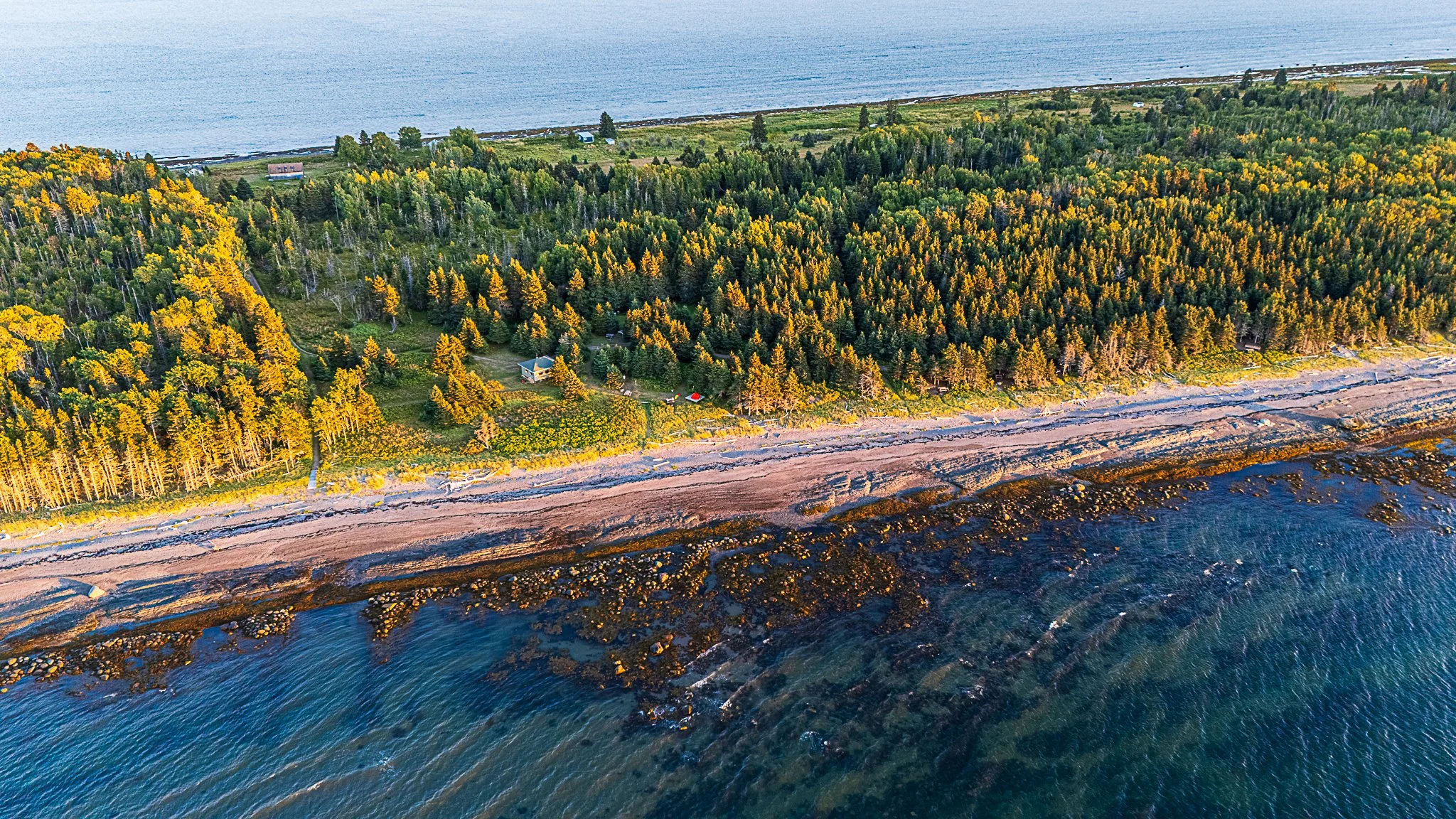 Île Saint-Barnabé (Rimouski) camping
