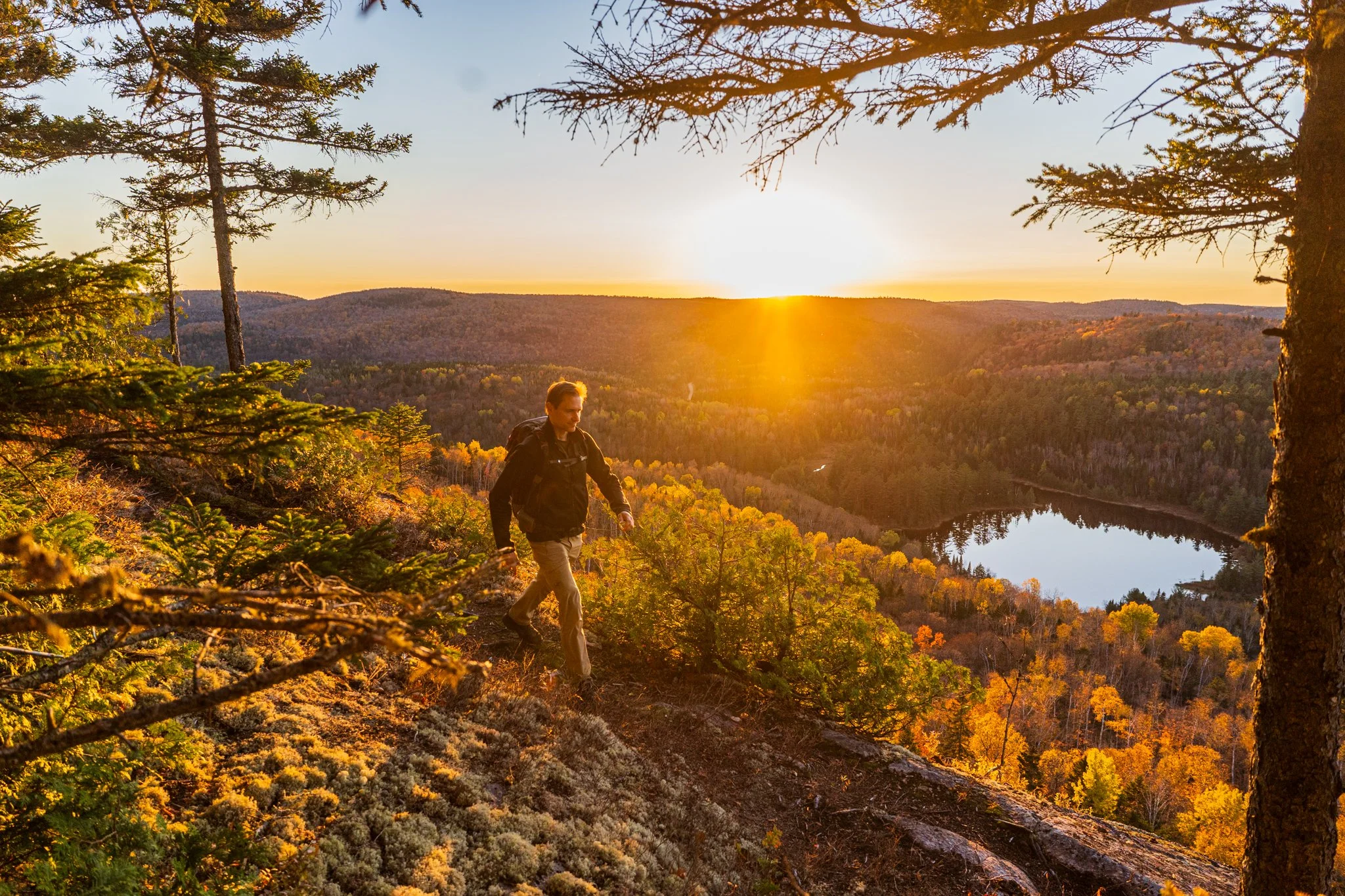 Sentier du Tonnerre réserve faunique Mastigouche