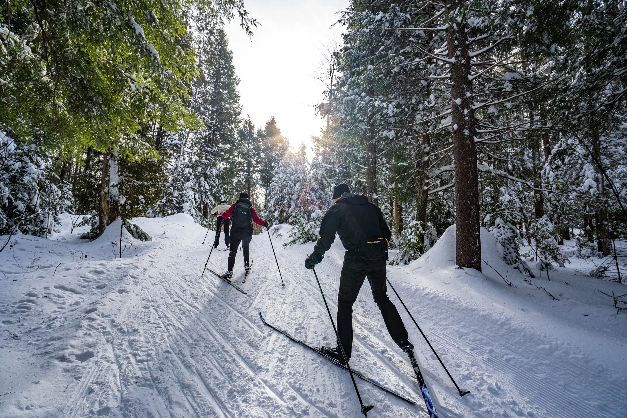 Ski de fond Gau Luron Laurentides