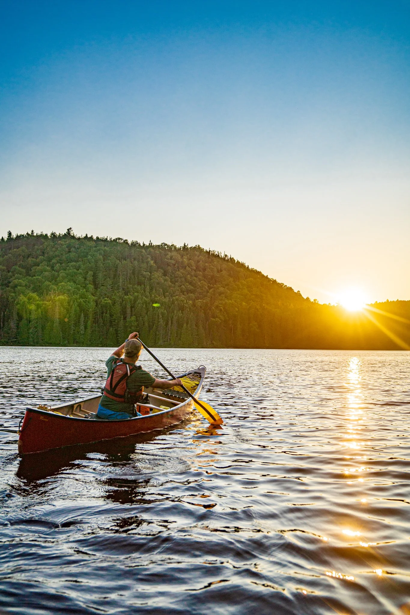 Canot sur la rivière Dumoine