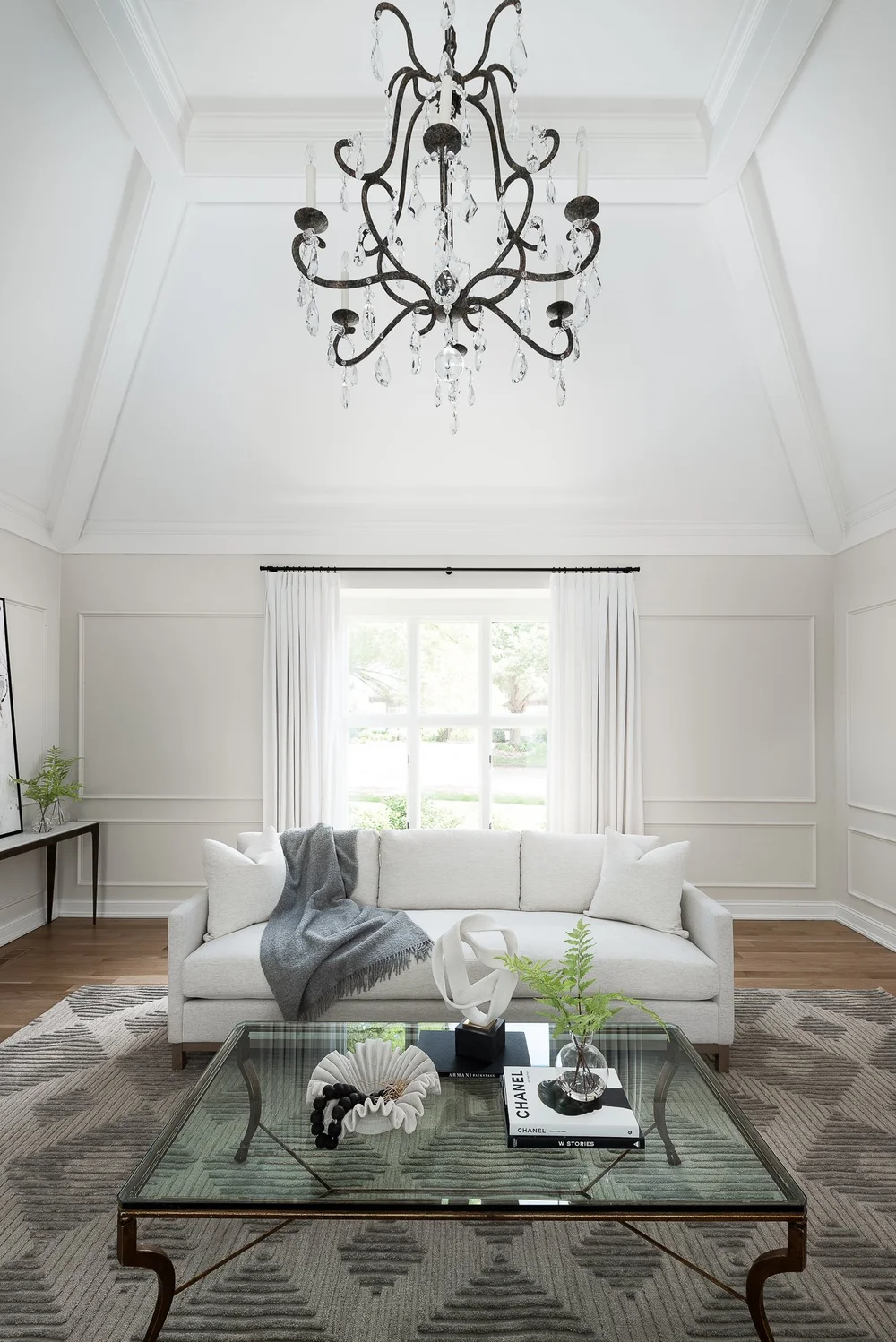 Refined Comfort Living Room with Neutral Tones & Bold Accents — Sarah ...