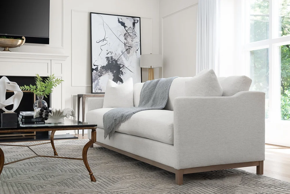 Refined Comfort Living Room with Neutral Tones & Bold Accents — Sarah ...