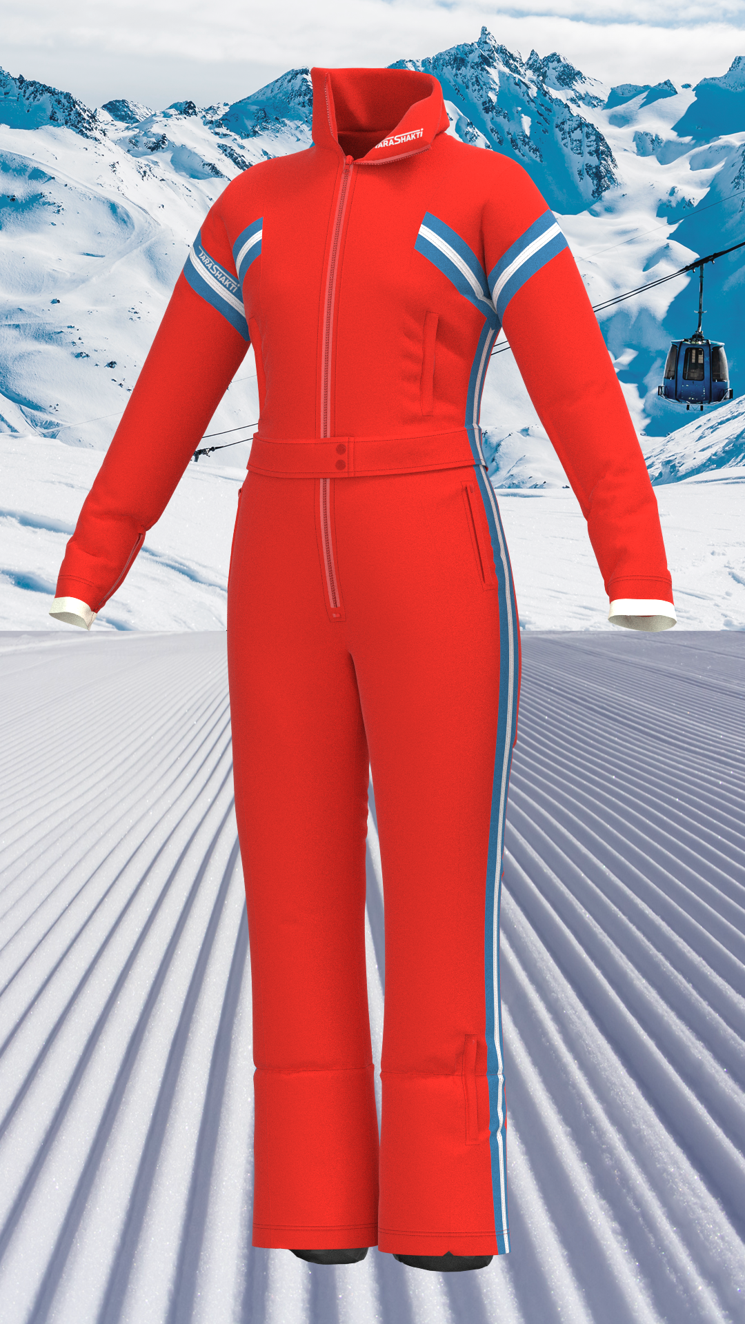 Stacey Suit in Red