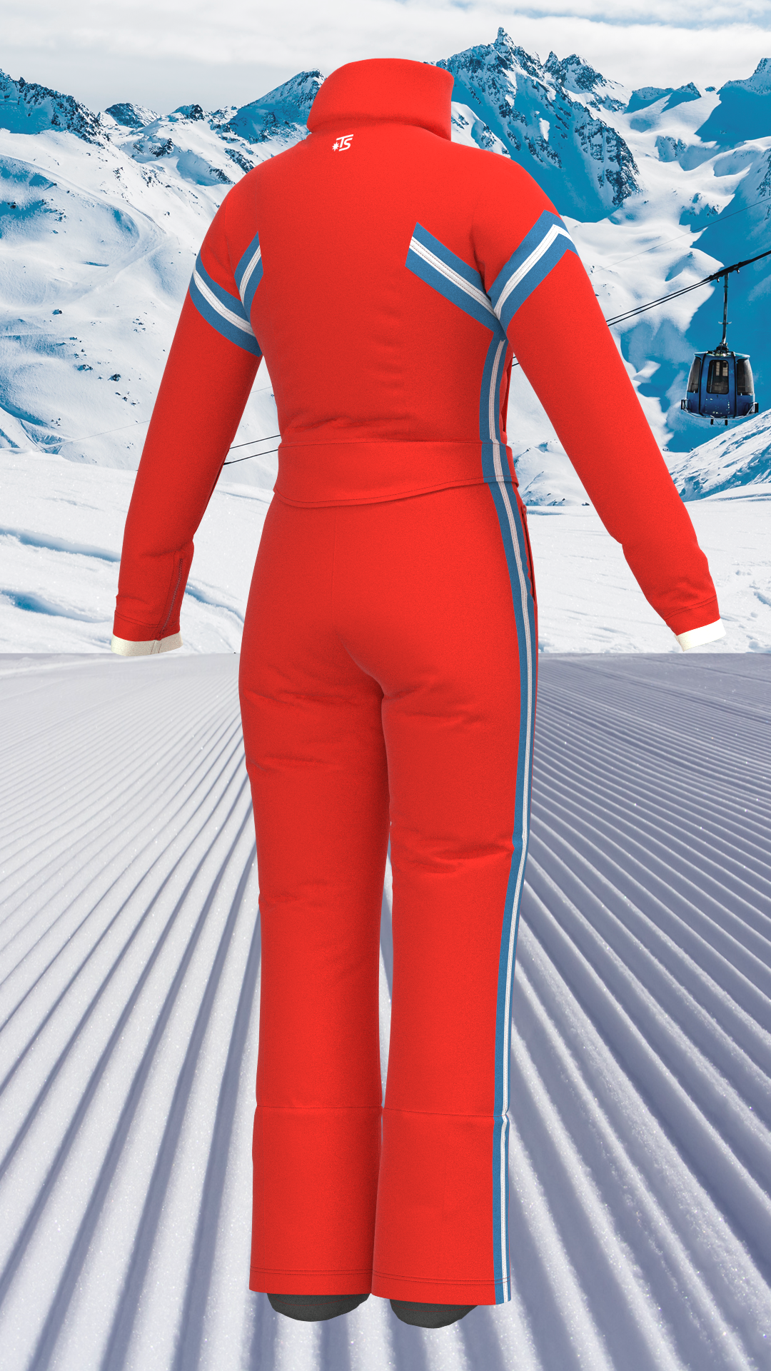 Stacey Suit in Red