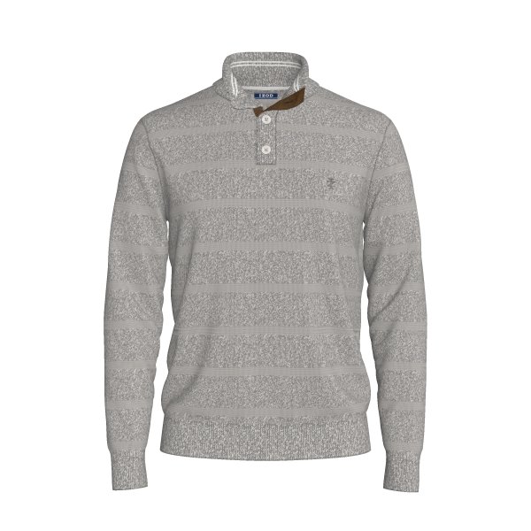 45GS174_7GG TEXTURED BUTTON MOCK_WHISPER WHITE_SHARKSKIN_Front.jpg