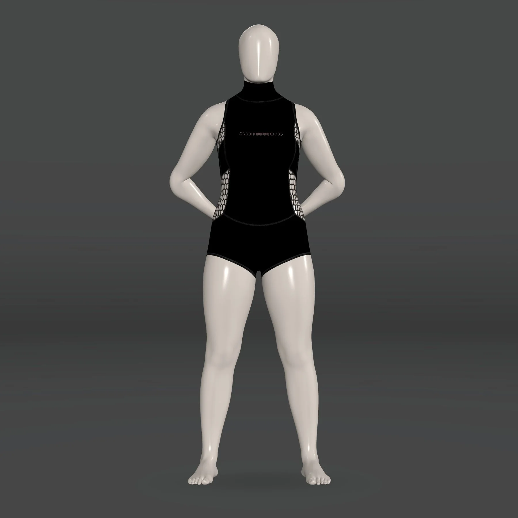 LIL_WHITE_SUIT_HI_NECK_MESH_TRIATHLON_BLACK_Front.jpg