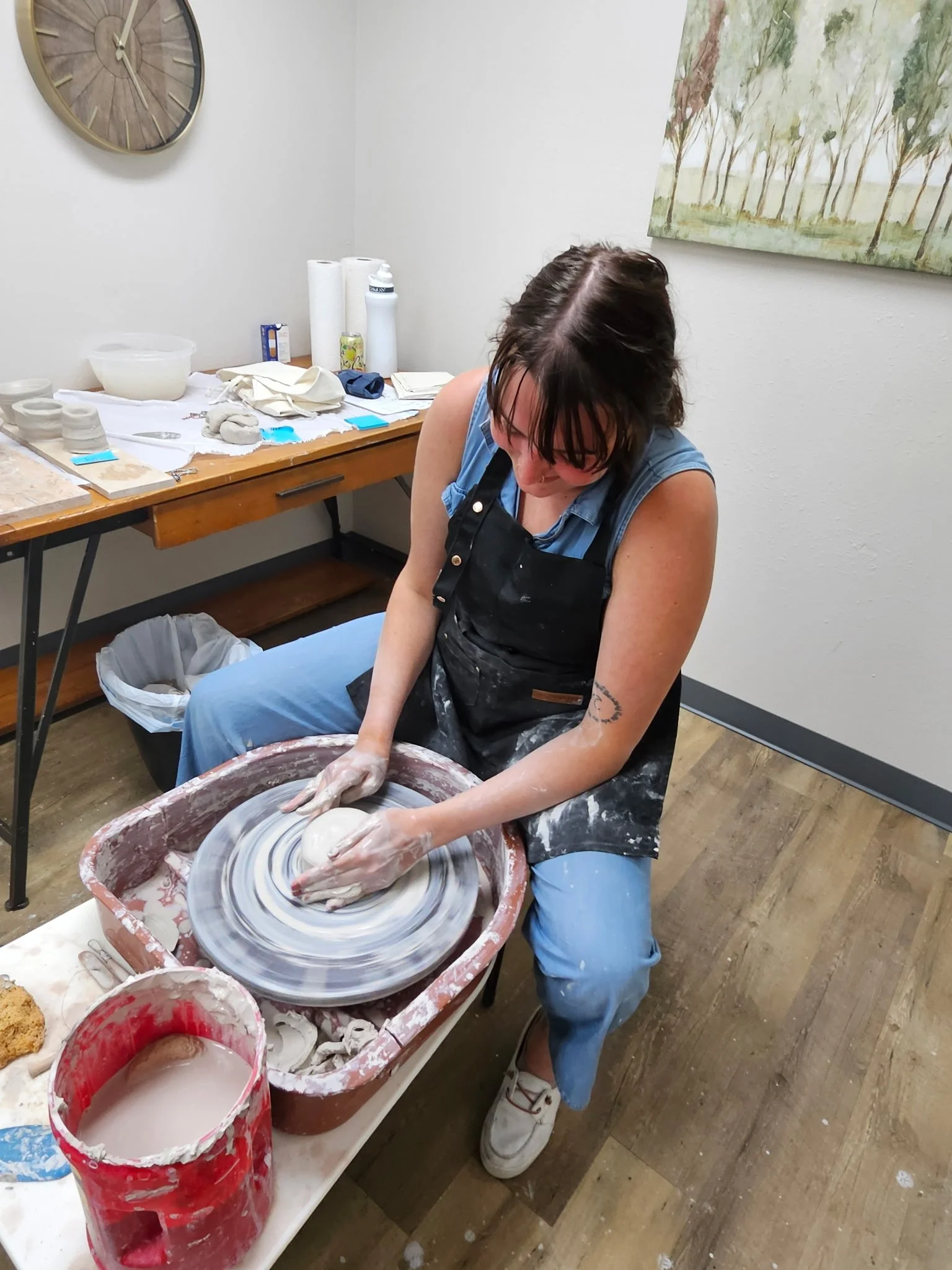 Pottery and Hand-Sculpting, August 2025