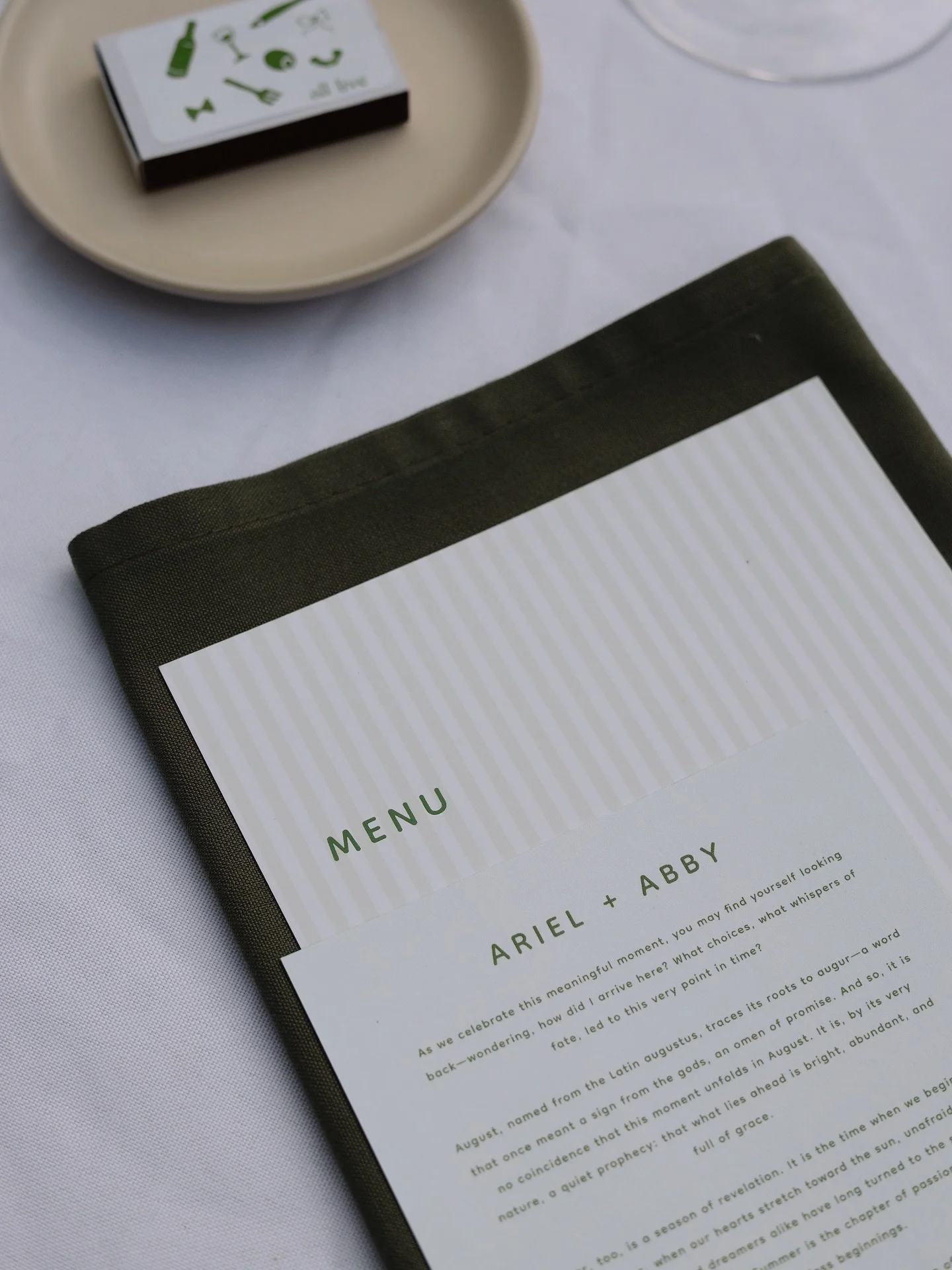 This weekend felt like stepping into a pocket of time where everything slows&mdash;two people in love, a table full of laughter, and the kind of connection that lingers long after the plates are cleared. That&rsquo;s the soul of All Live 🫒🫒🫒