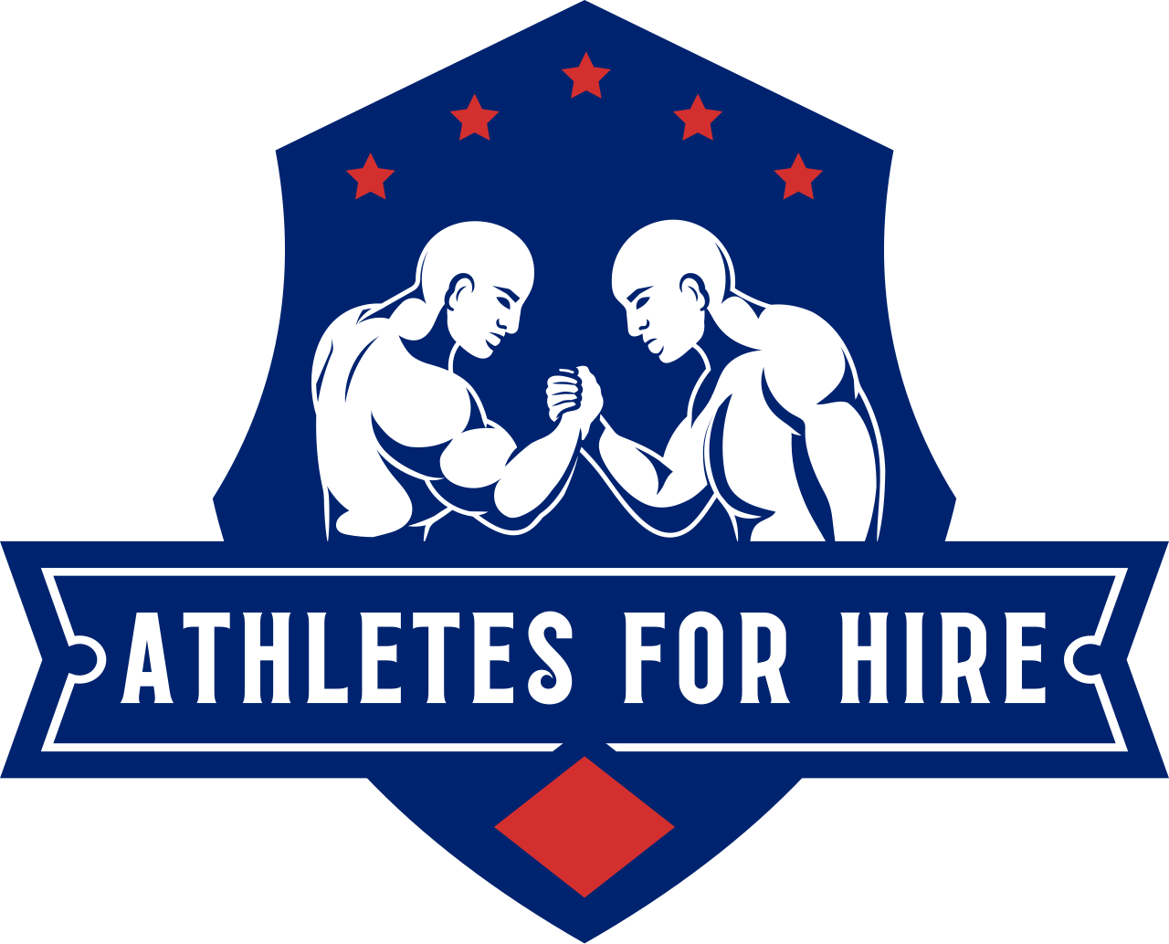 Athletes for Hire logo - CSU Pueblo Wrestling Alumni