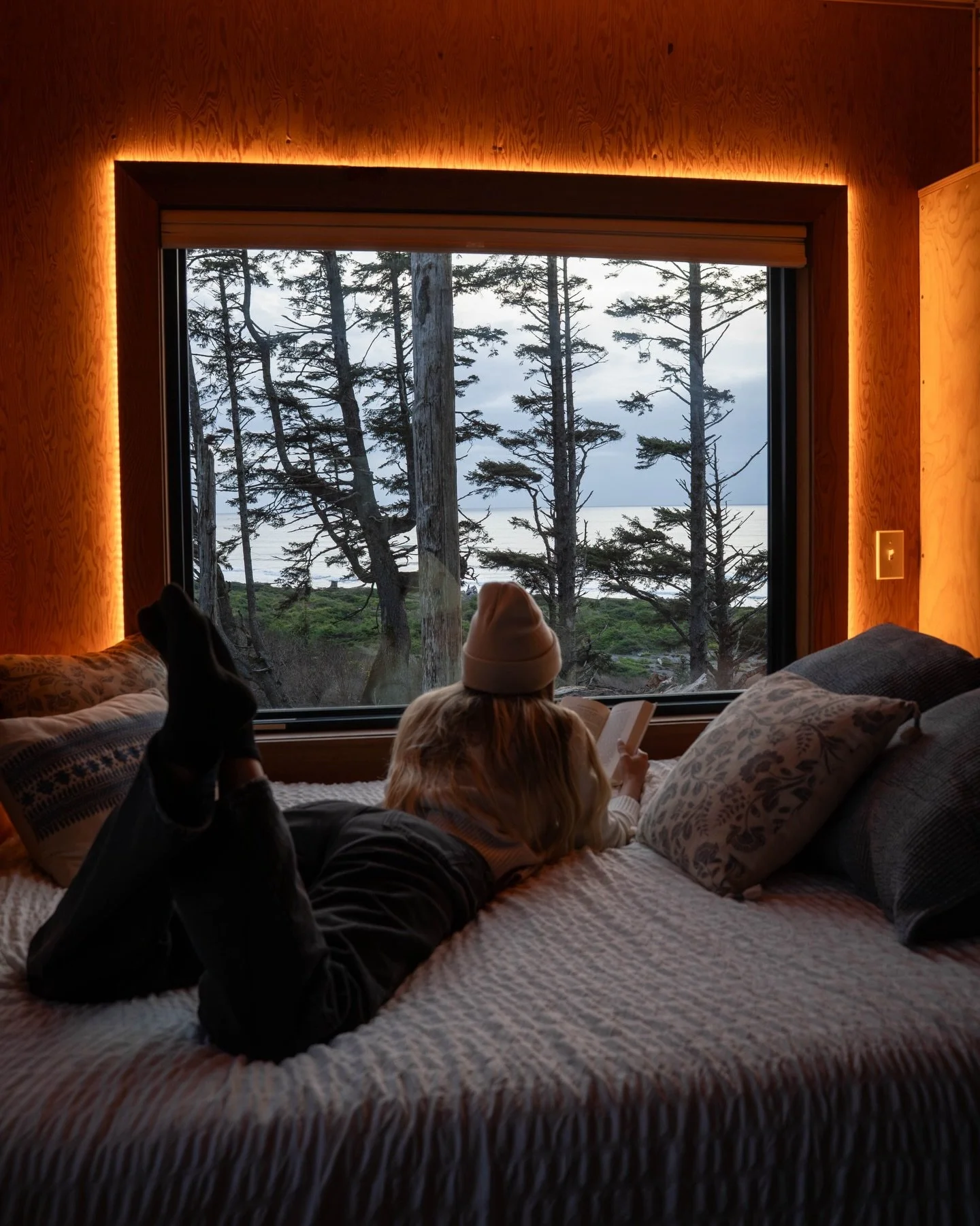 Everybody say hi to our FIRST stay of our Great American Road Trip Project &mdash; @aliya_preserve! 

Aliya is located right in the WA coast on 25 private acres, only 10 mins from Olympic NP. They offer campsites, cabins, and pods (we stayed in Aliya