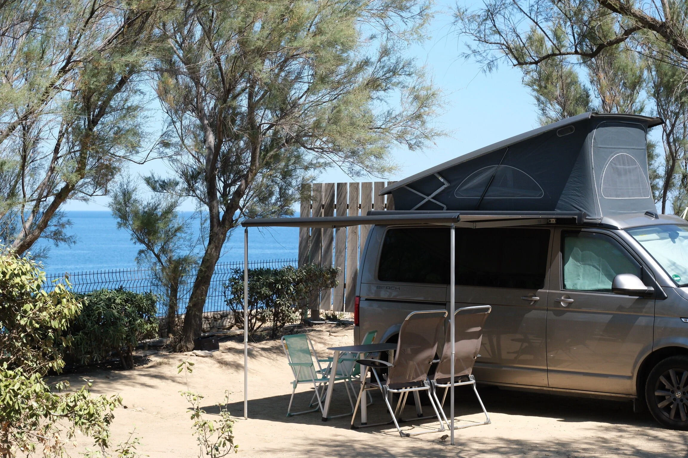 Camping Les Criques de Porteils Collioure Camper Van