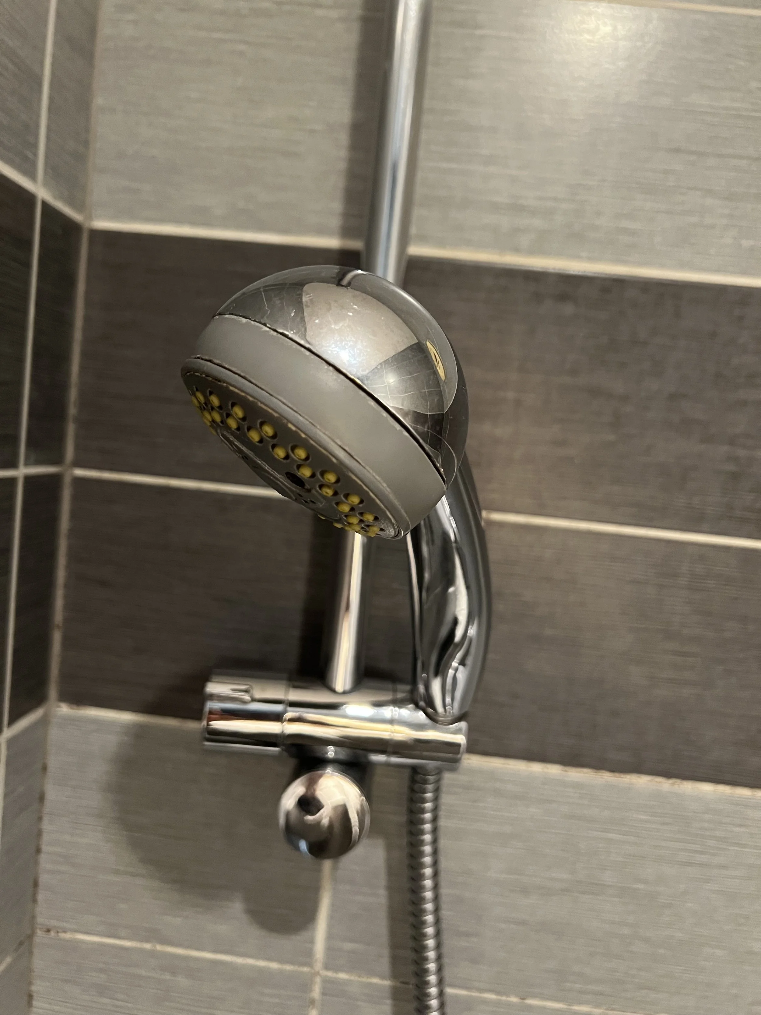 Princes de Catalogne Hotel Collioure Shower head.JPG