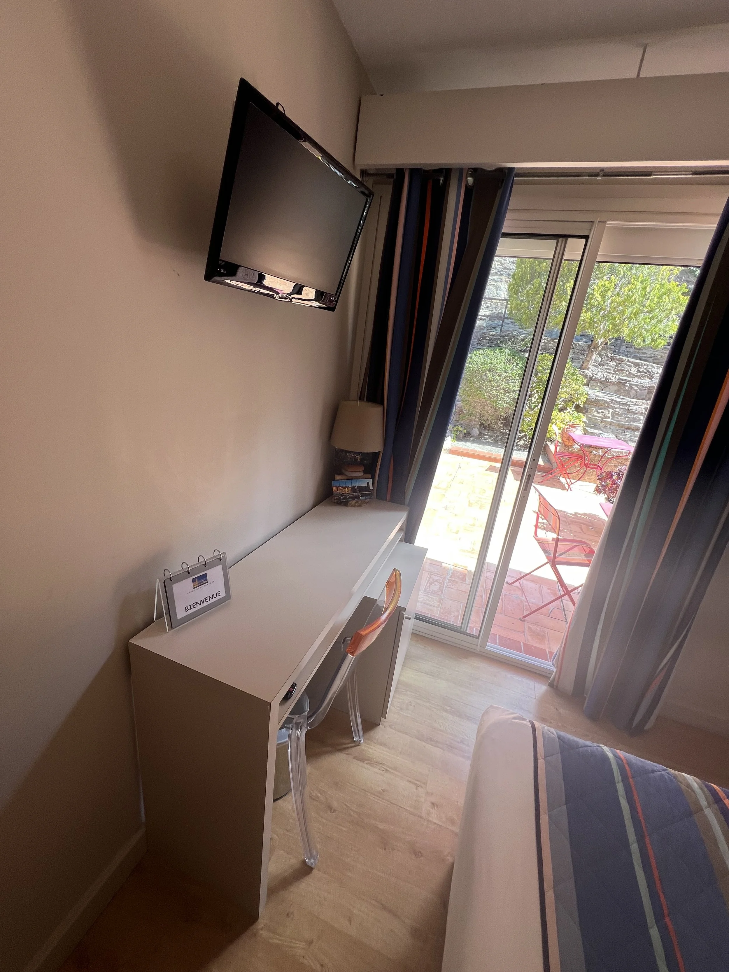 Le Hôtel Méditerranée Collioure Hotel Room 2.JPG