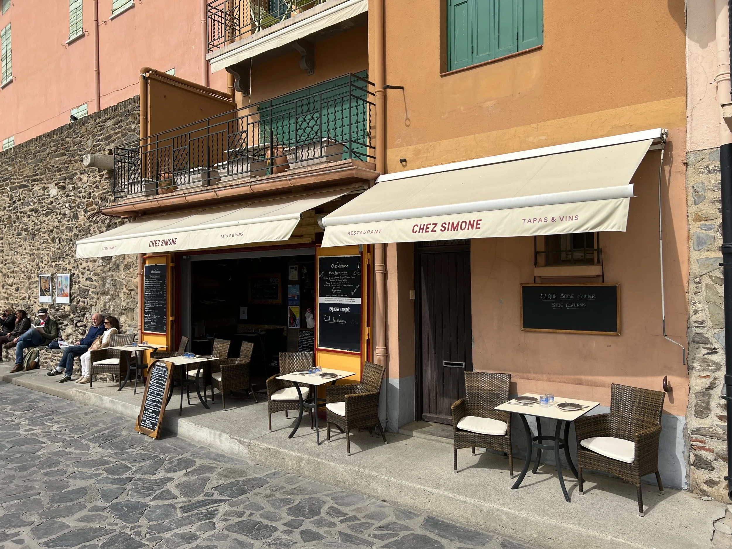 Chez Simone Restaurant Collioure Front.JPG