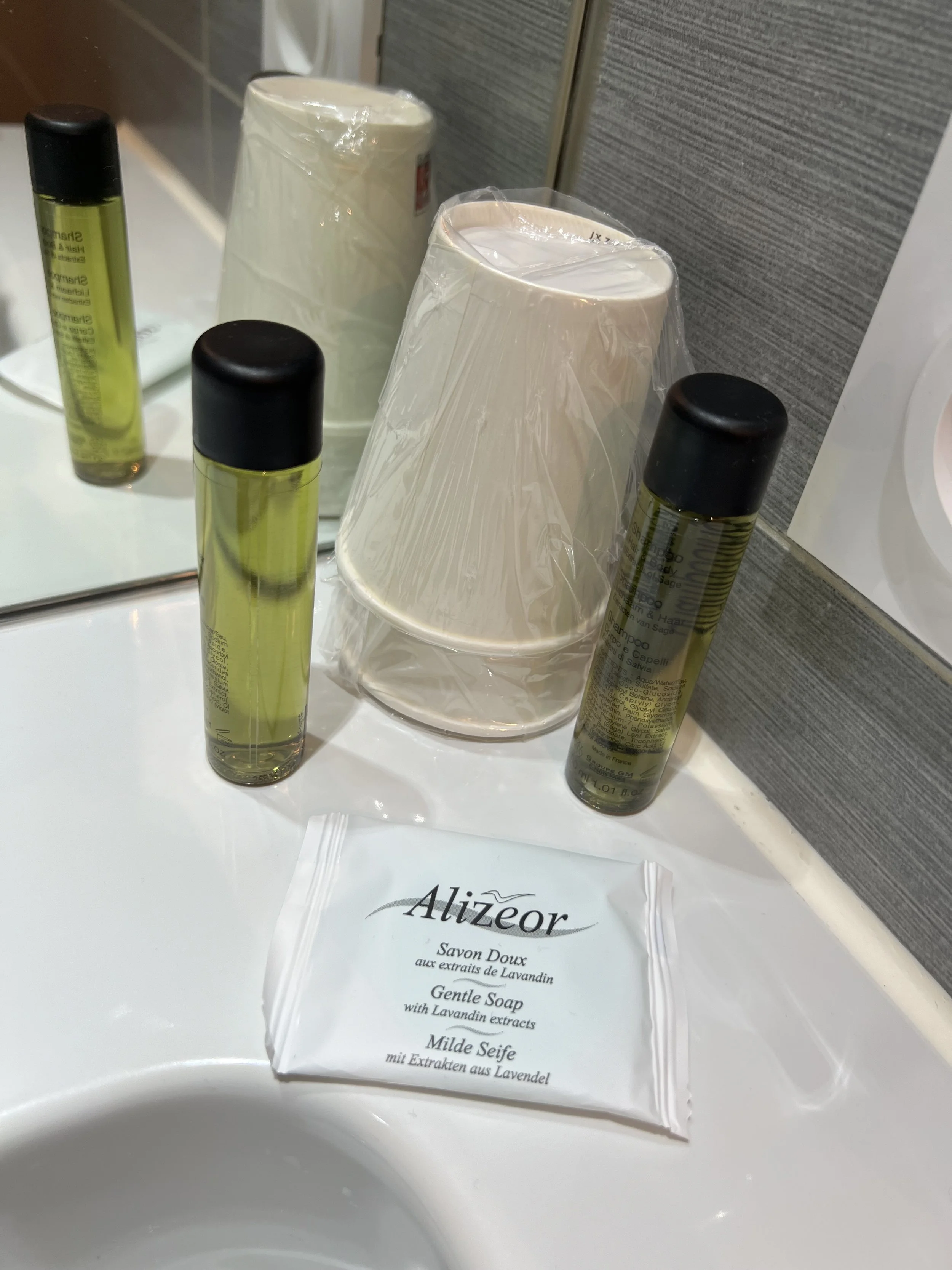 Princes de Catalogne Hotel Collioure toiletries.JPG