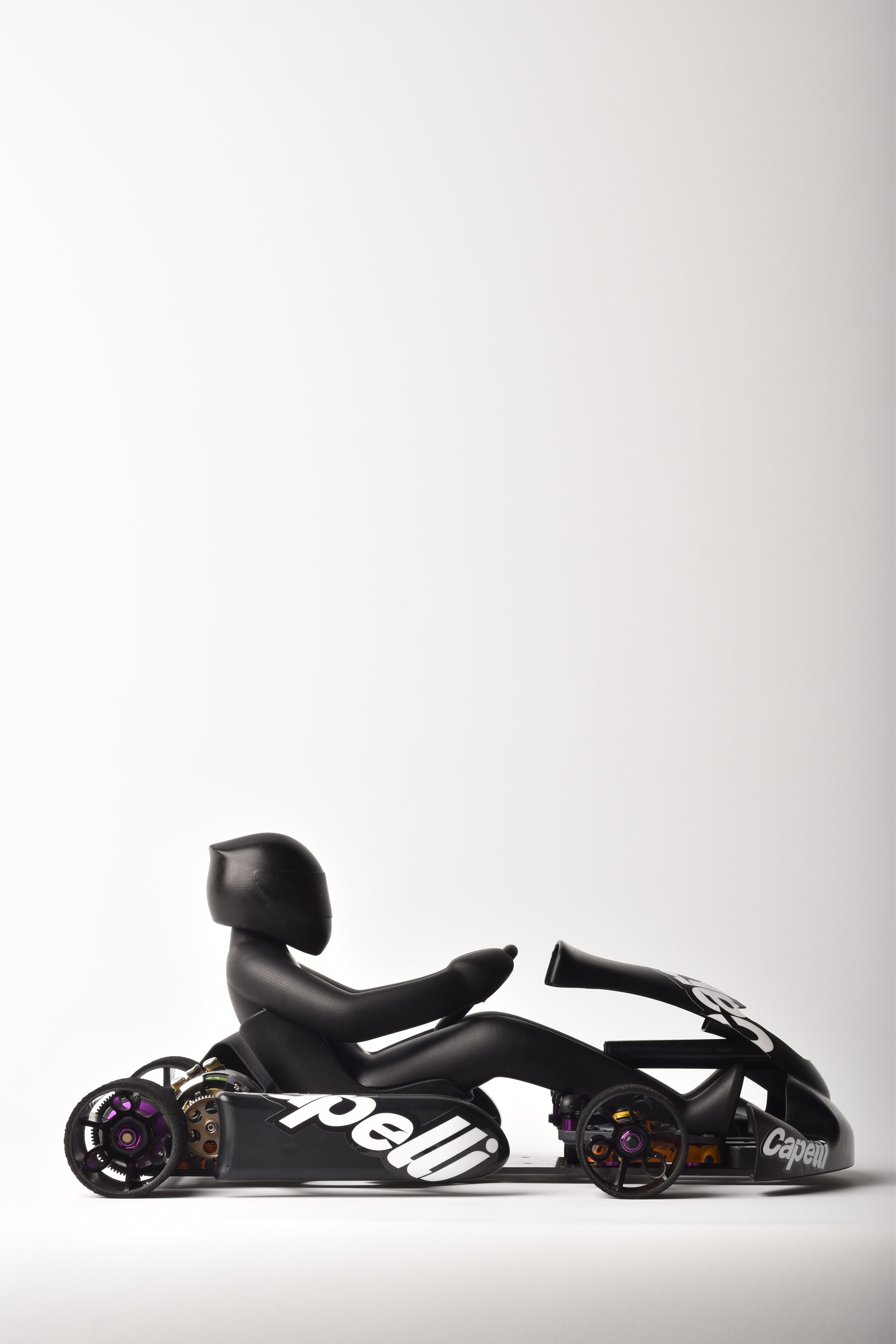 Capelli K6 - 1:6 scale EP competition kart chassis kit