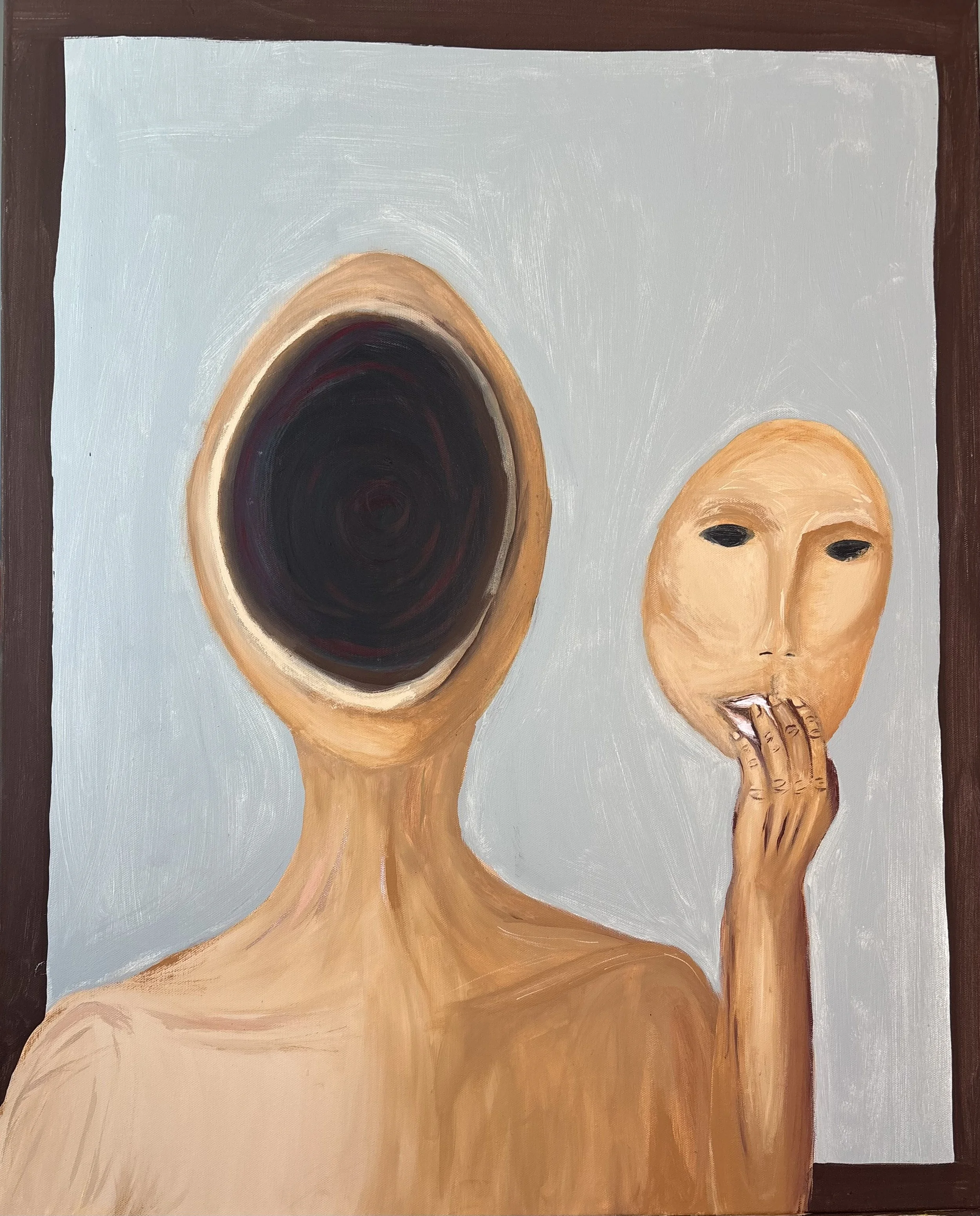 "Obscured" Acrylic on canvas