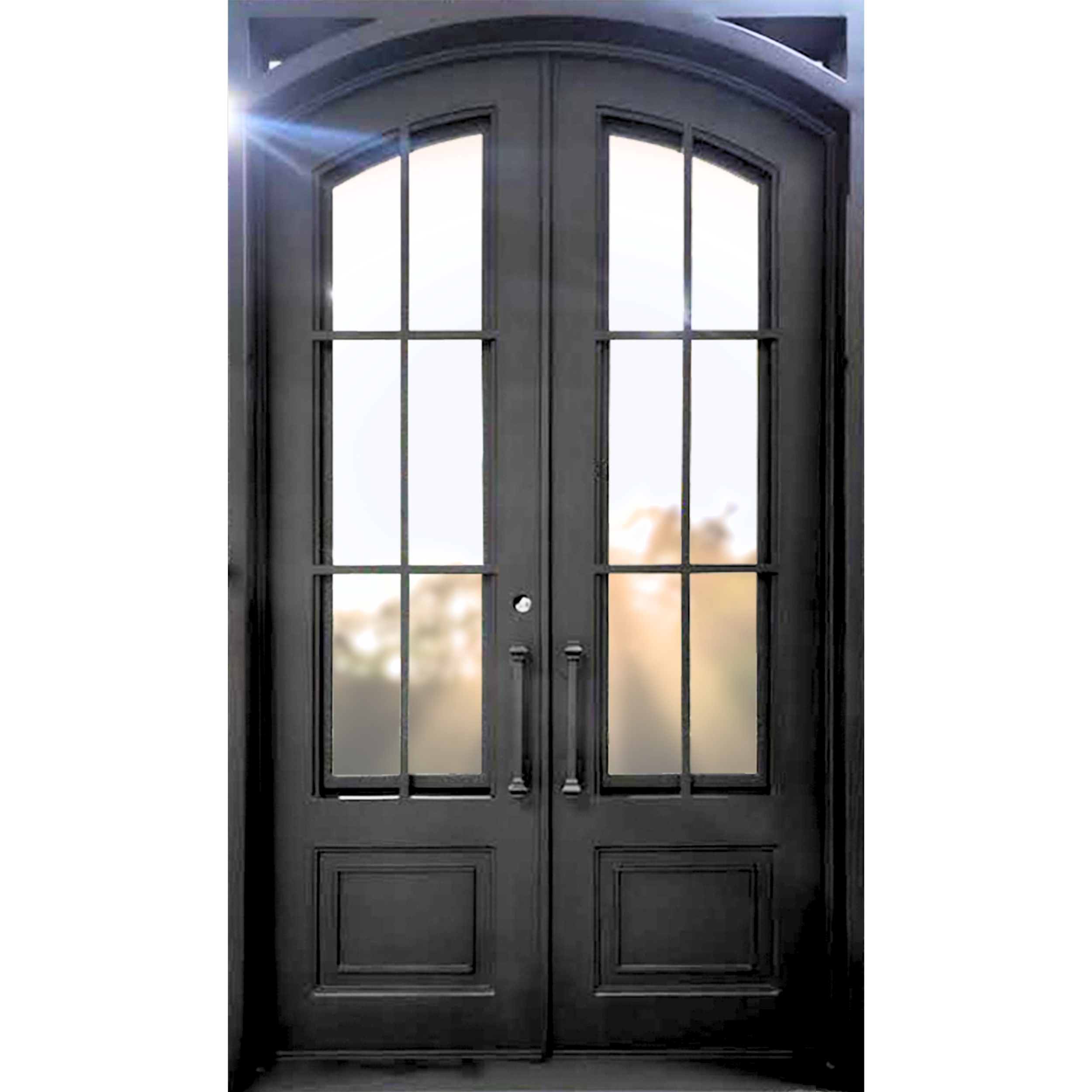 Double Draper Eyebrow B22 72x124