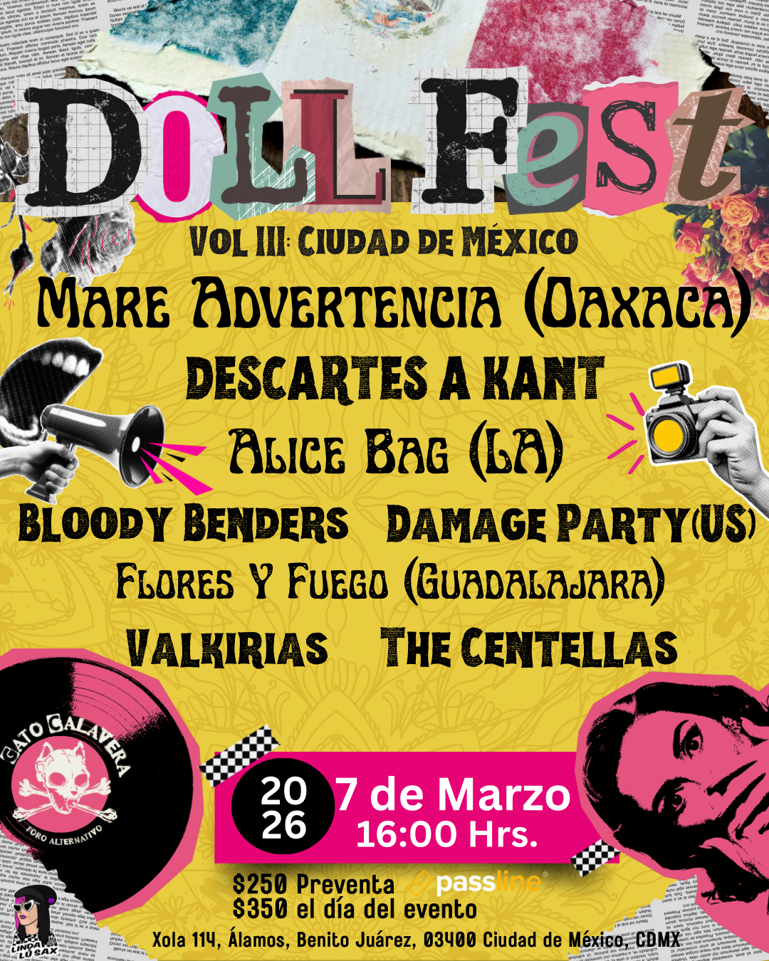 ¡Acabemos con el patriarcado! Doll Fest México City