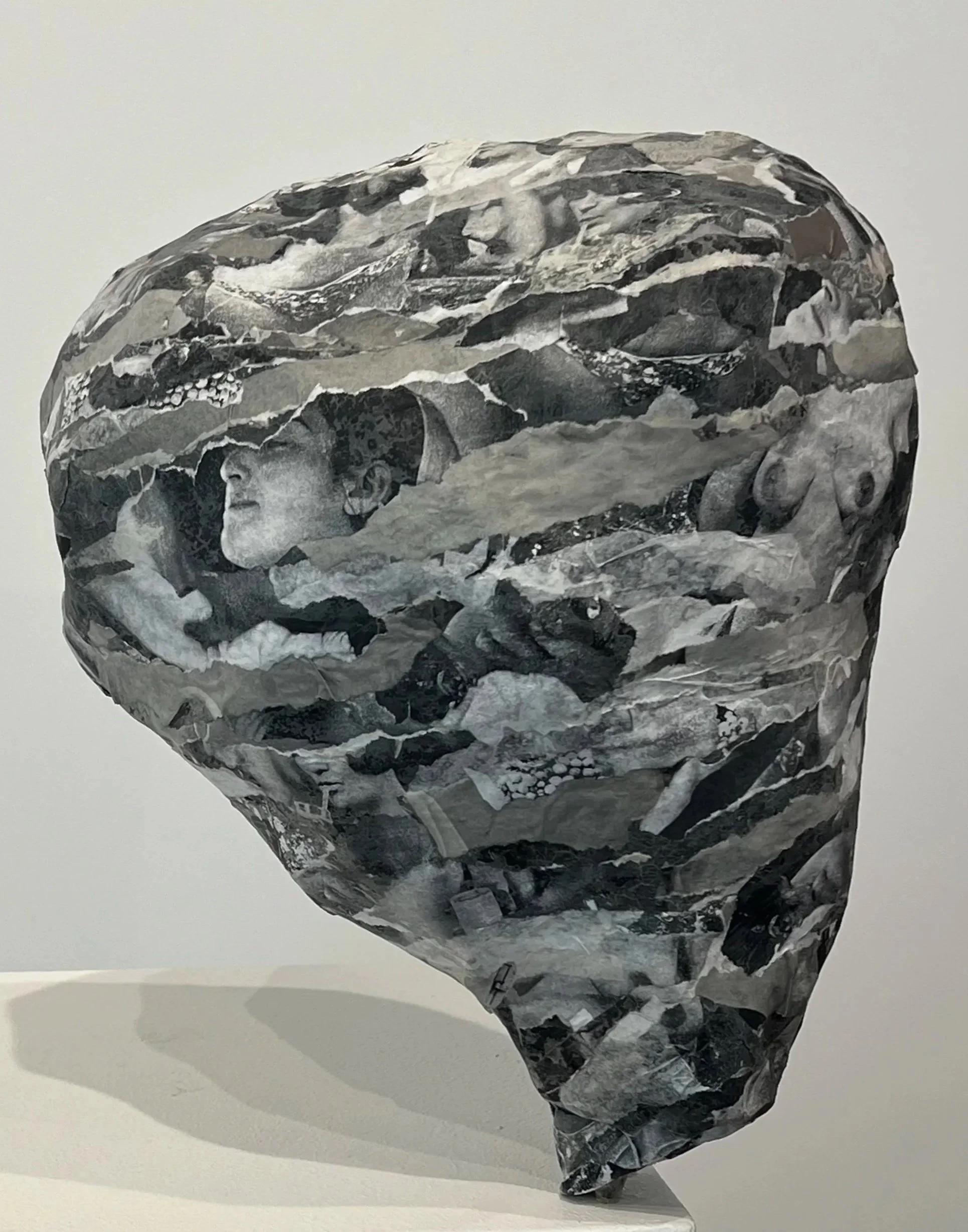 Queen, 2024, Paper Mâché, 12.5x9.5x6 inches 