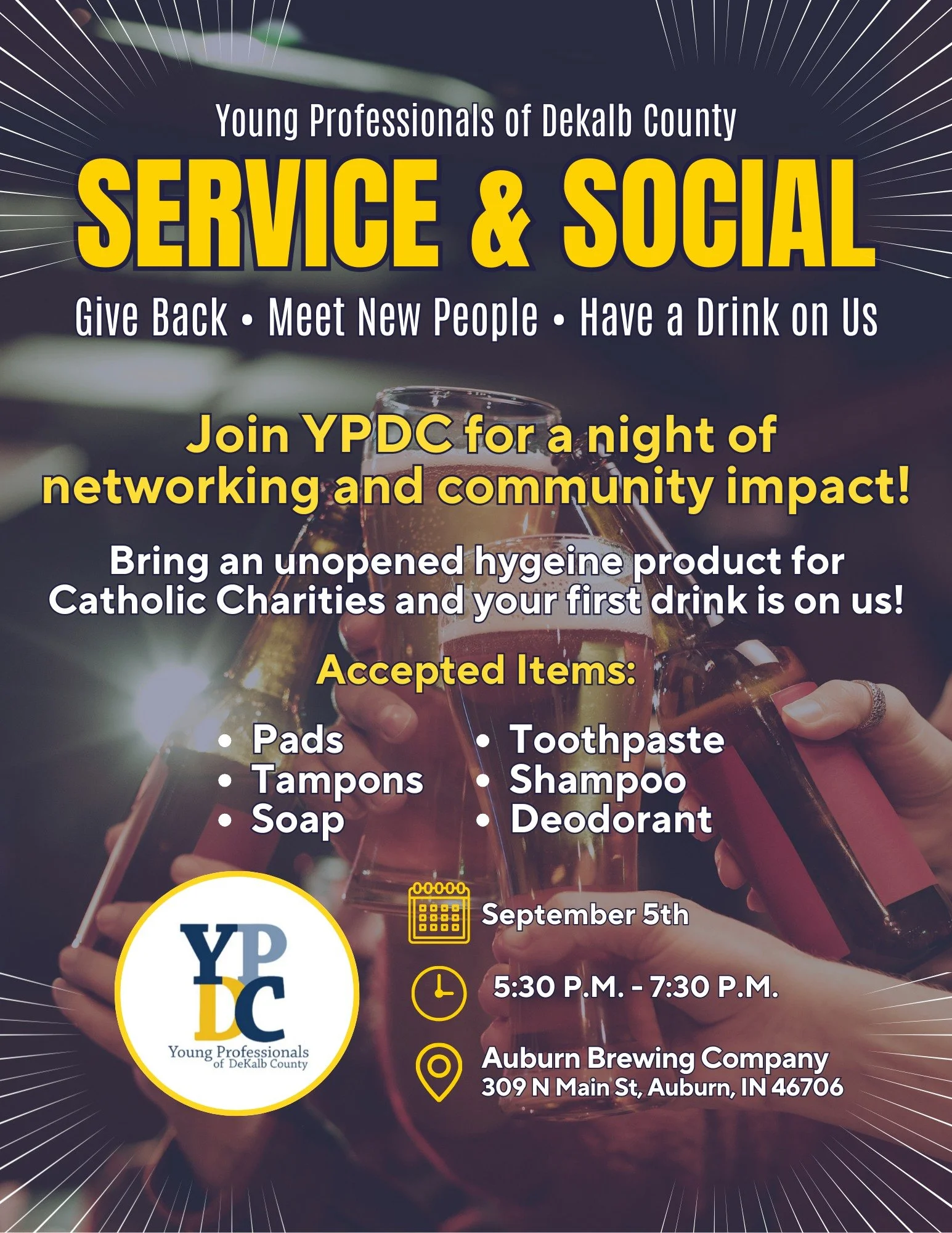 Service & Social with Young Professionals of DeKalb County