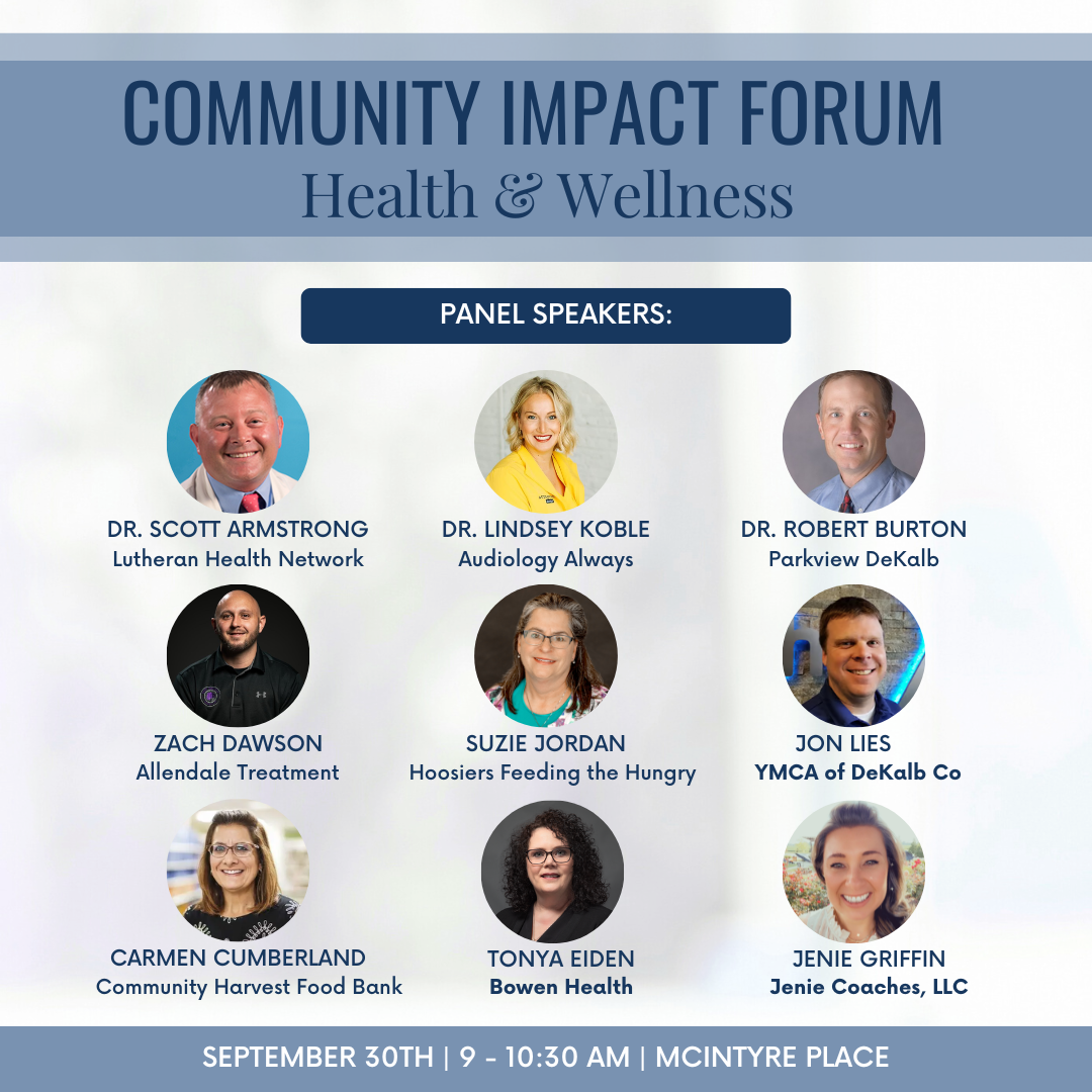 Community Impact Forum: Health & Wellness