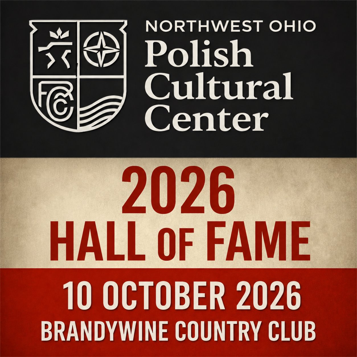 2026 Northwest Ohio Polish Cultural Center Hall of Fame Dinner