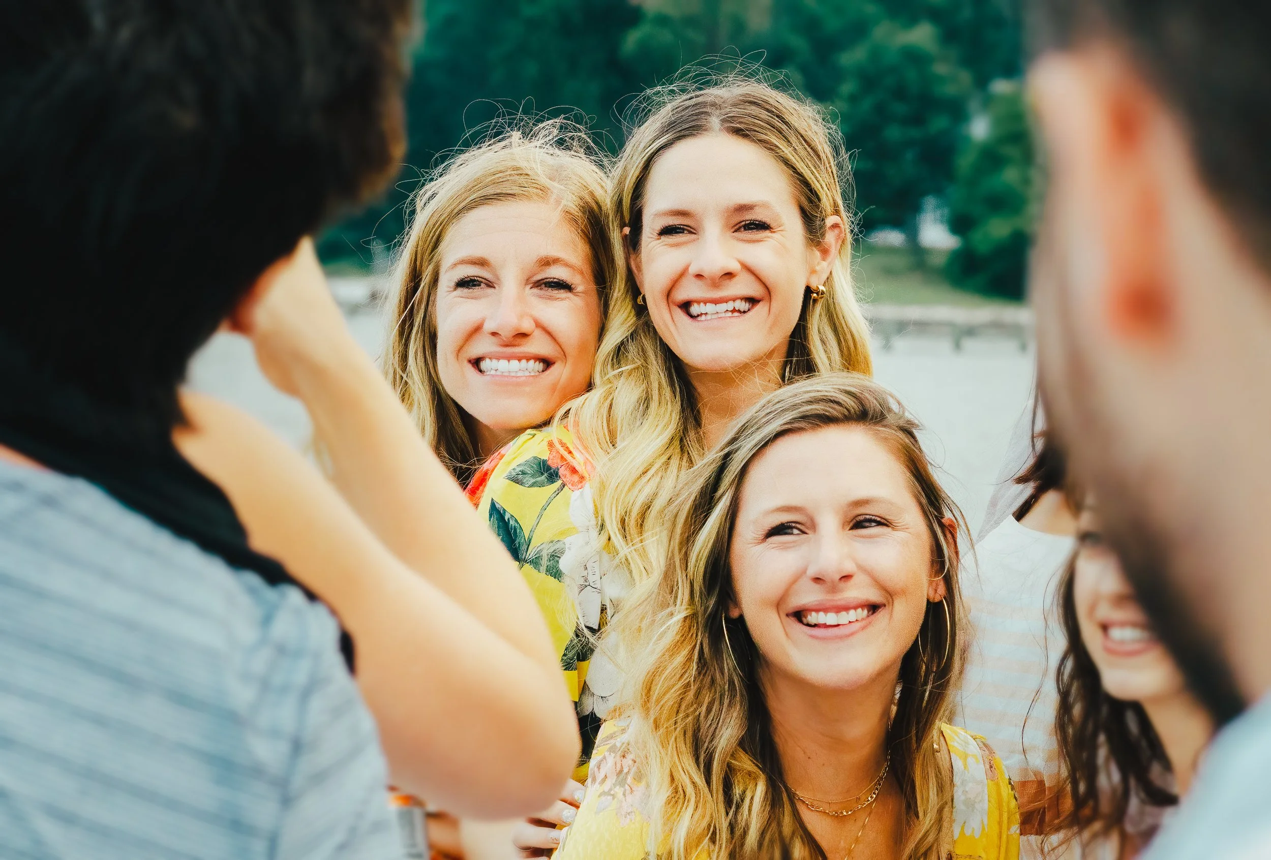 Captured Joy: Smiles Among Friends