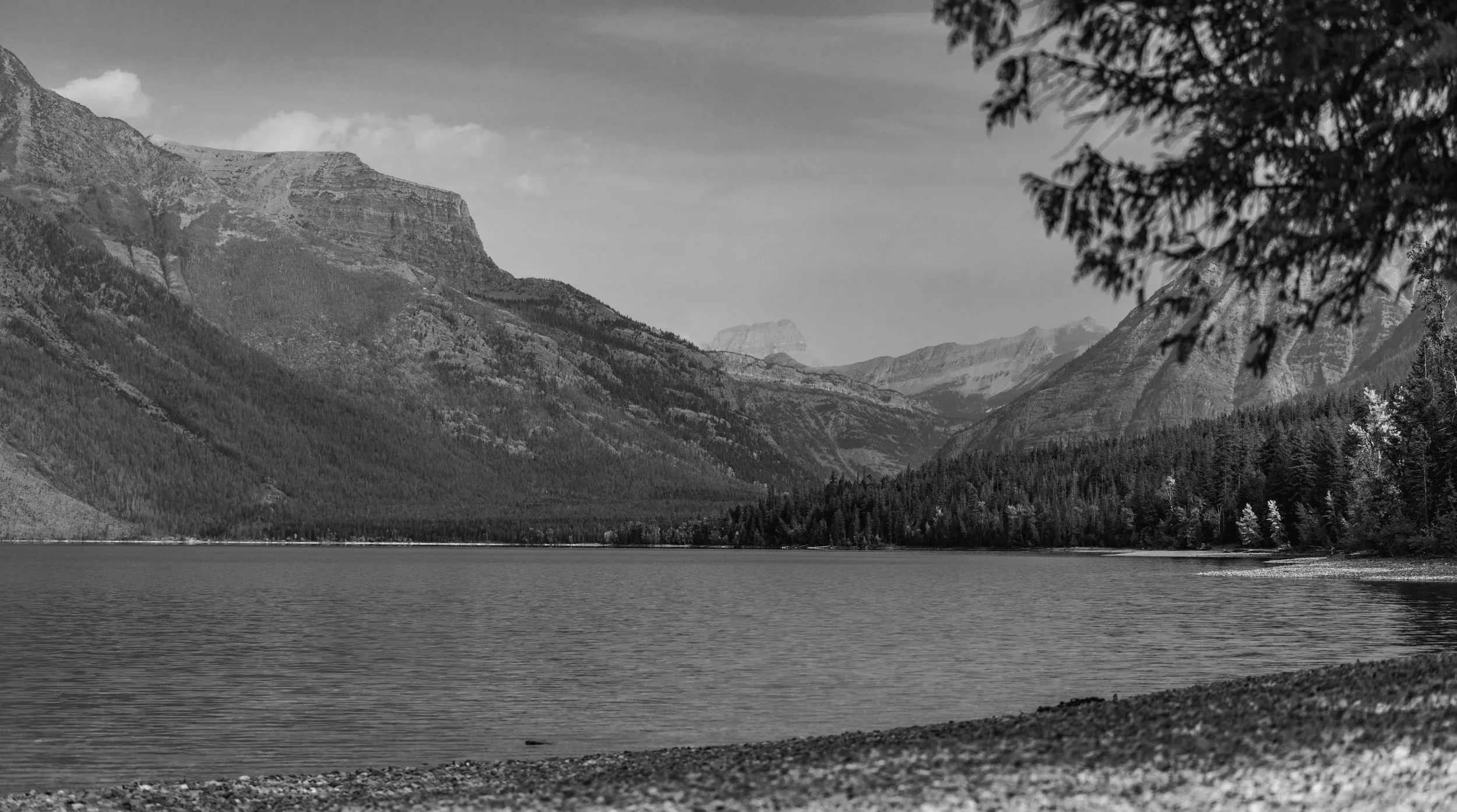 Timeless Reflections: McDonald Lake in Glacier National Park