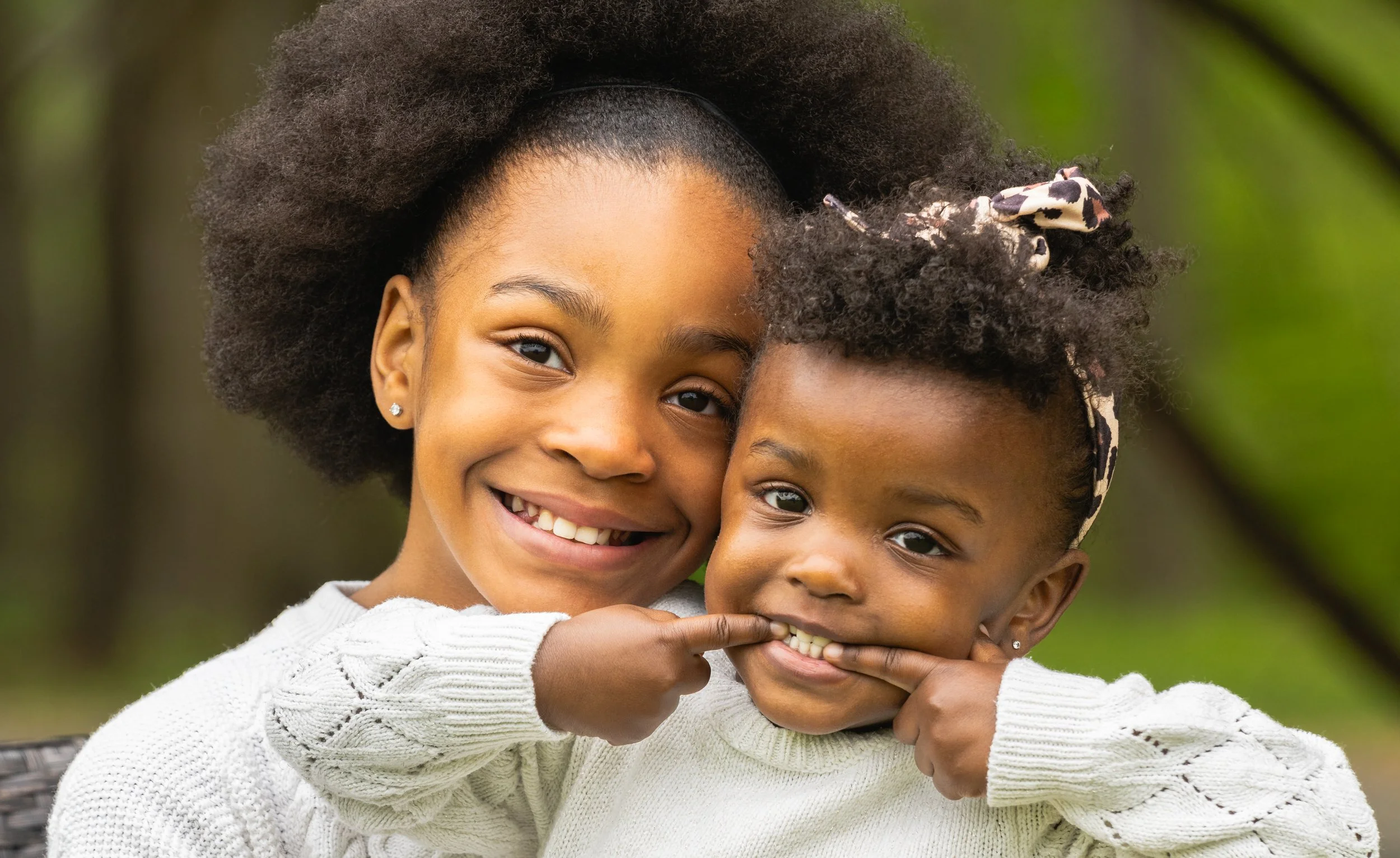 Pure Joy: Smiles of Sisterhood