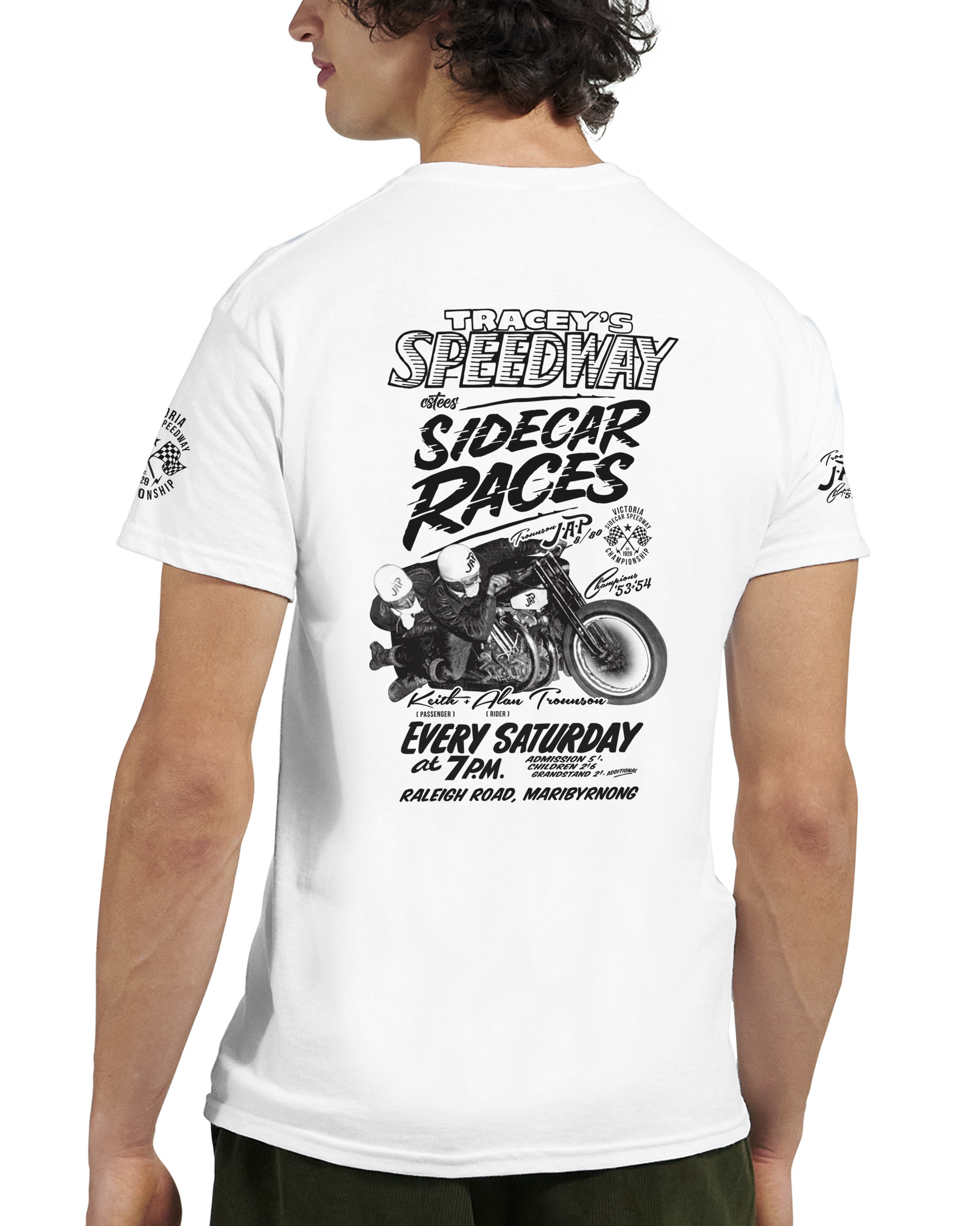 Tracey's Trounson's JAP Tee - White